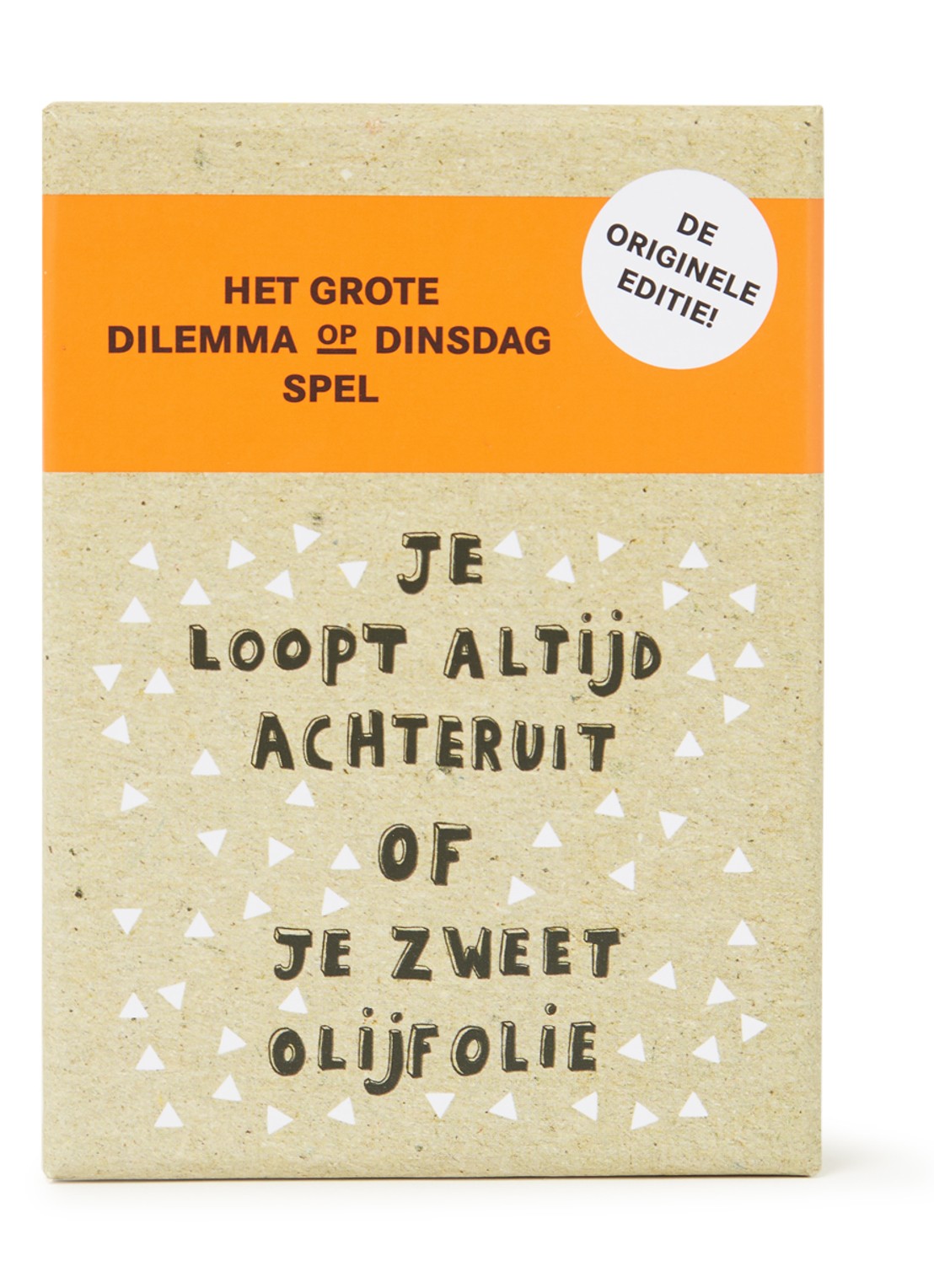 BIS Publishers Het grote dilemma op dinsdag spel - voorkant lichtbruin