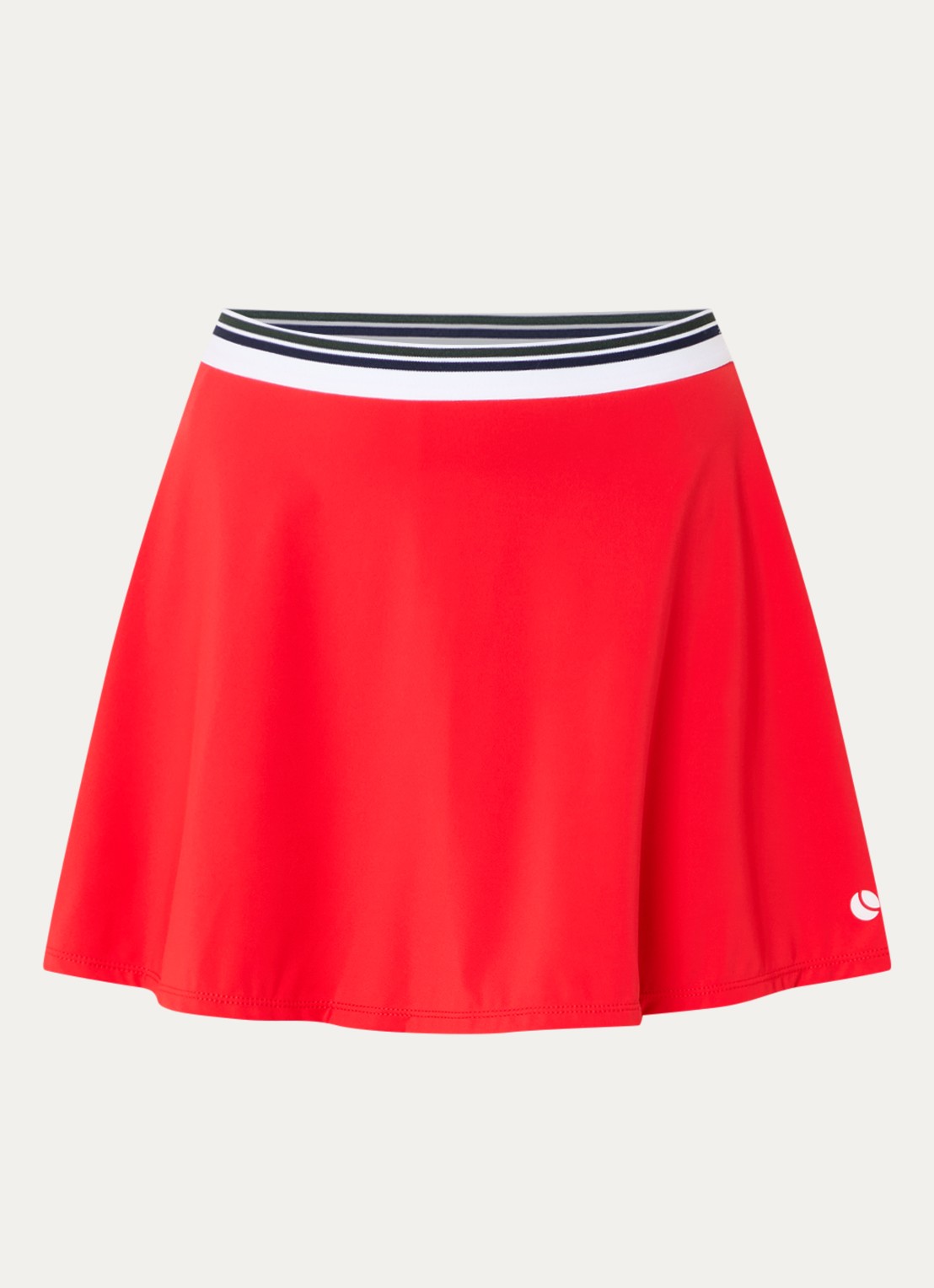 Björn Borg Ace Court broekrok met logo - voorkant rood