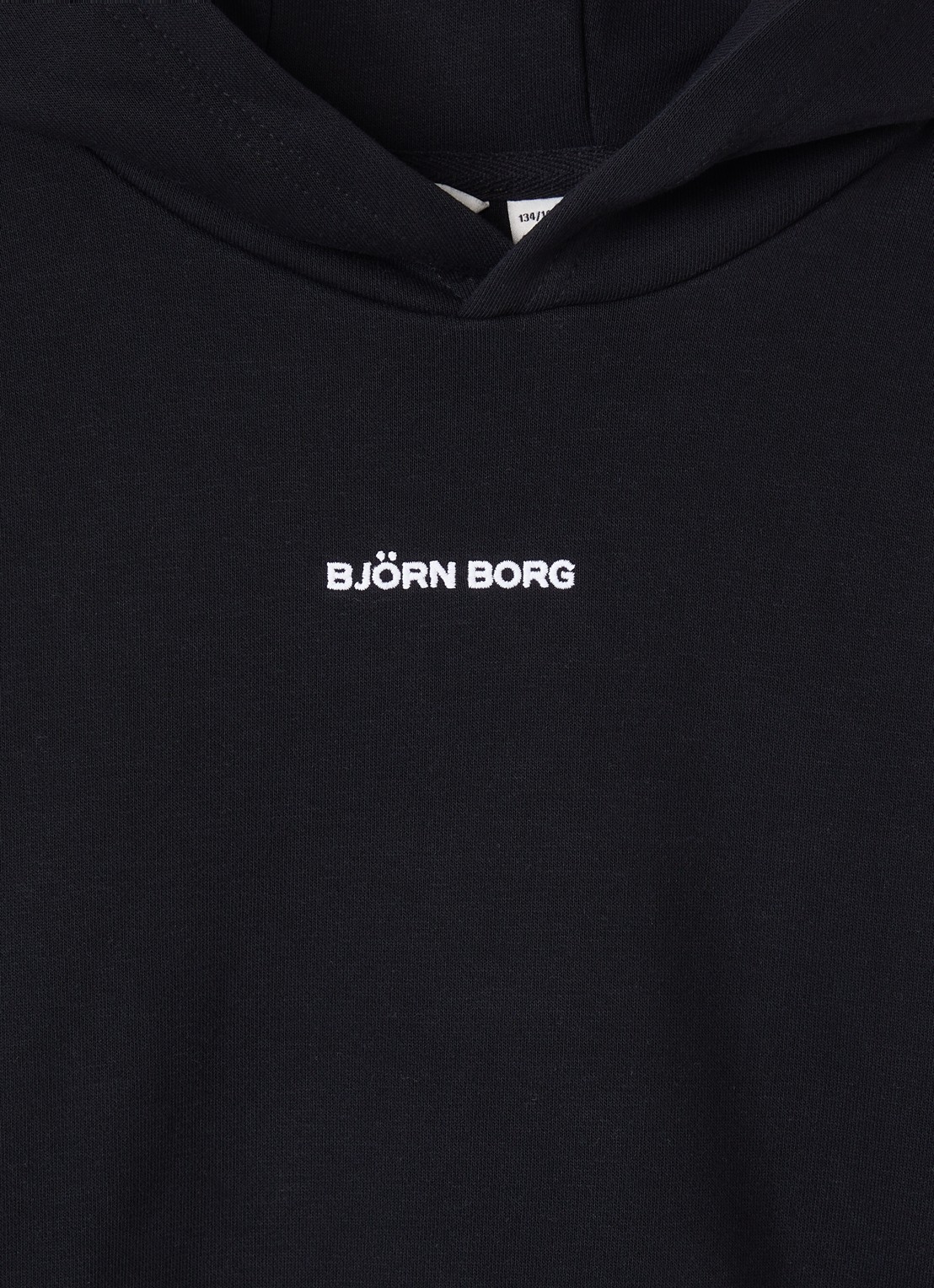 Björn Borg Borg Classic hoodie met logoborduring - detail 3 zwart