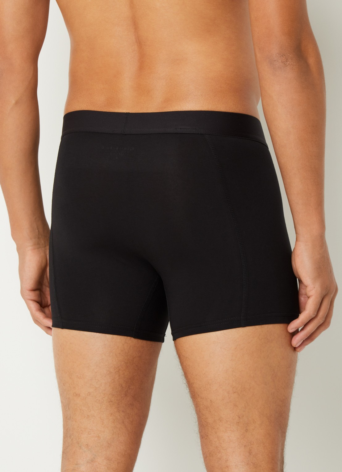 Björn Borg Boxershort met logoband in 3-pack - achterkant 2 blauw
