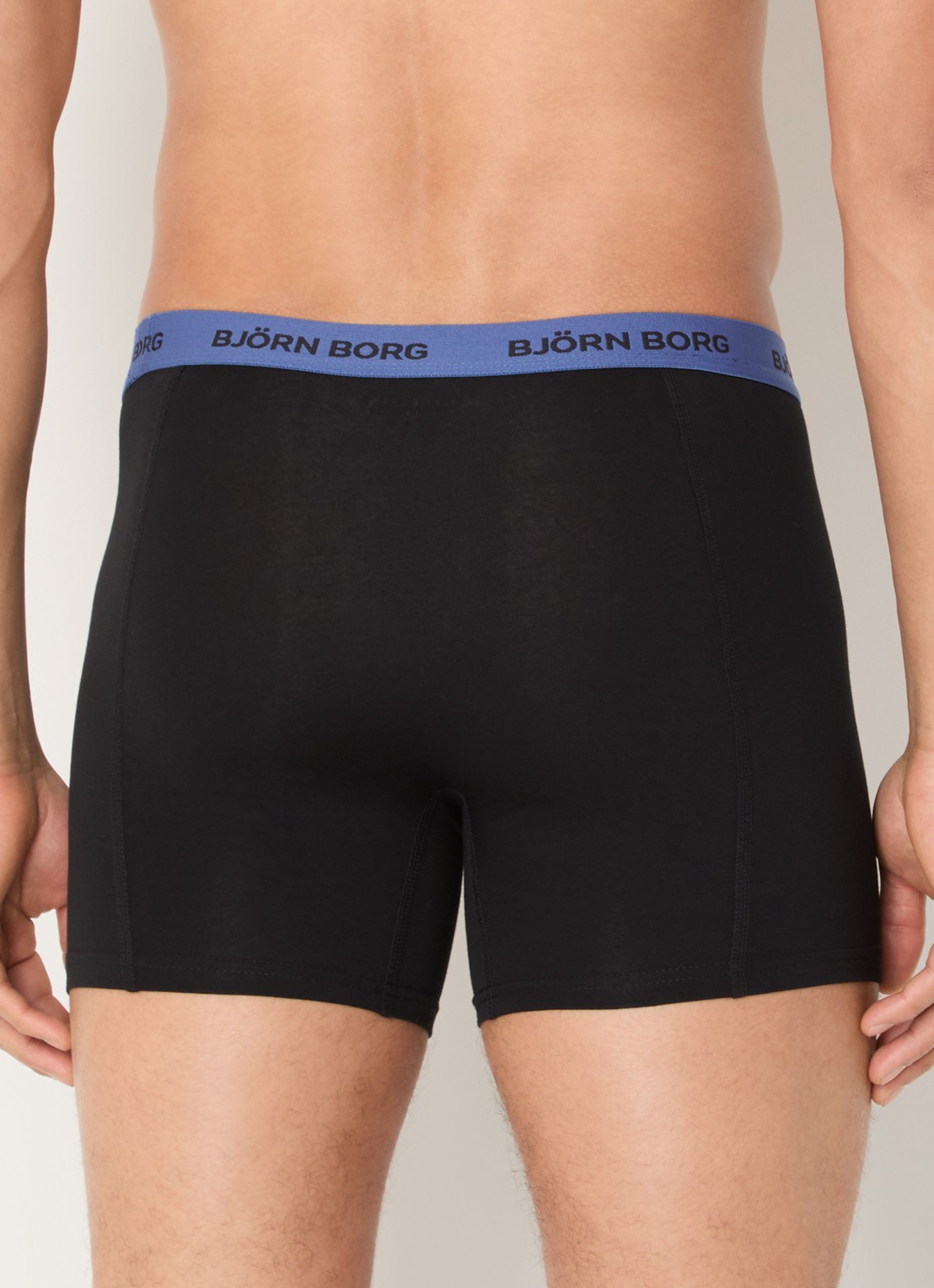 Björn Borg Boxershort van katoen in 5-pack - achterkant 3 zwart