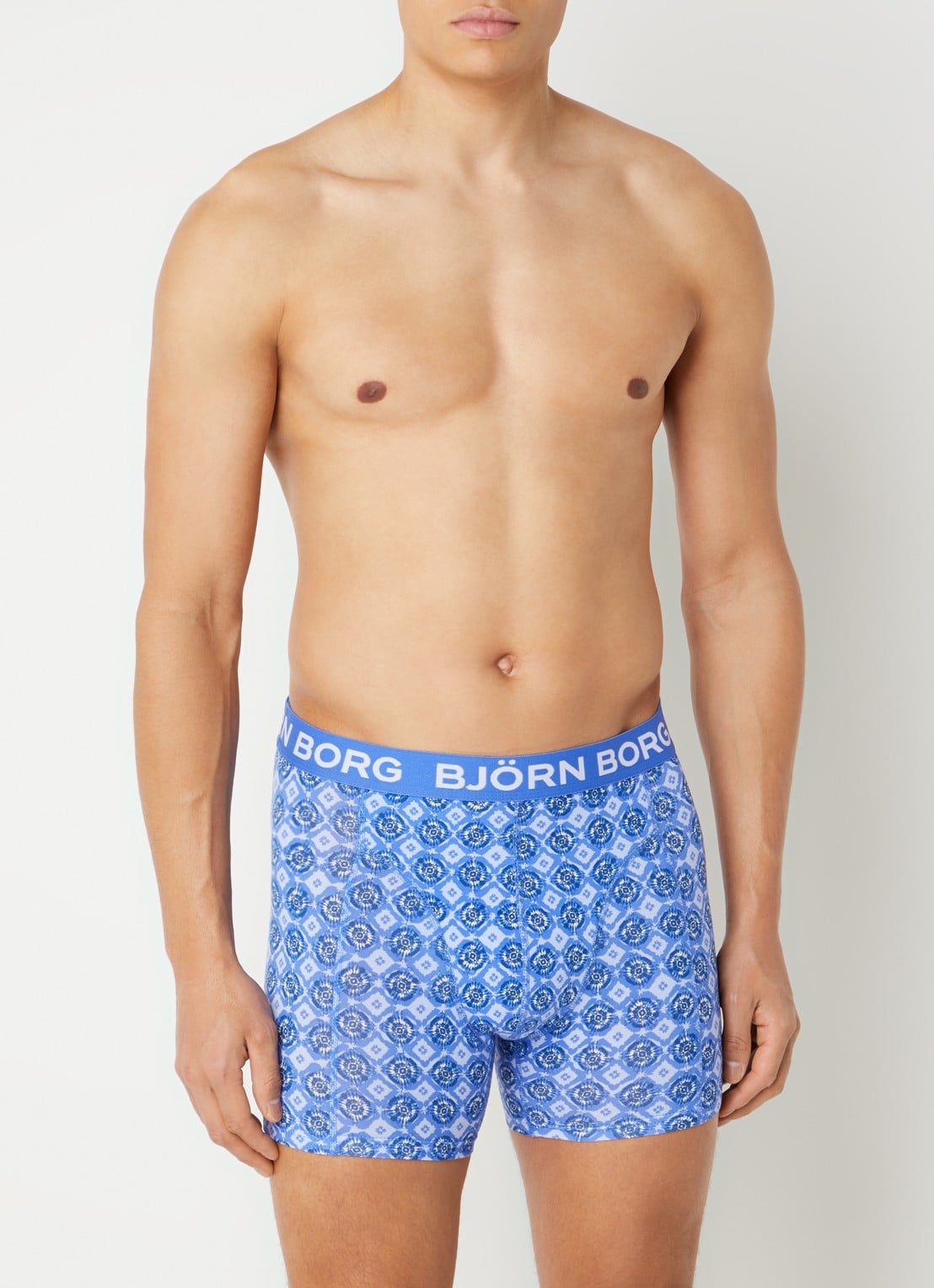 Björn Borg Boxershort van katoen in 5-pack - detail 4 blauw