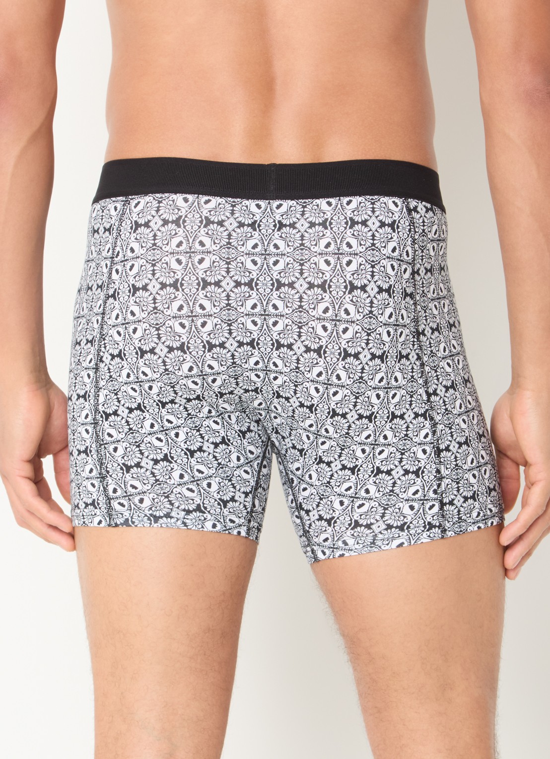 Björn Borg Boxershorts met logoband in 2-pack - achterkant 4 zwart