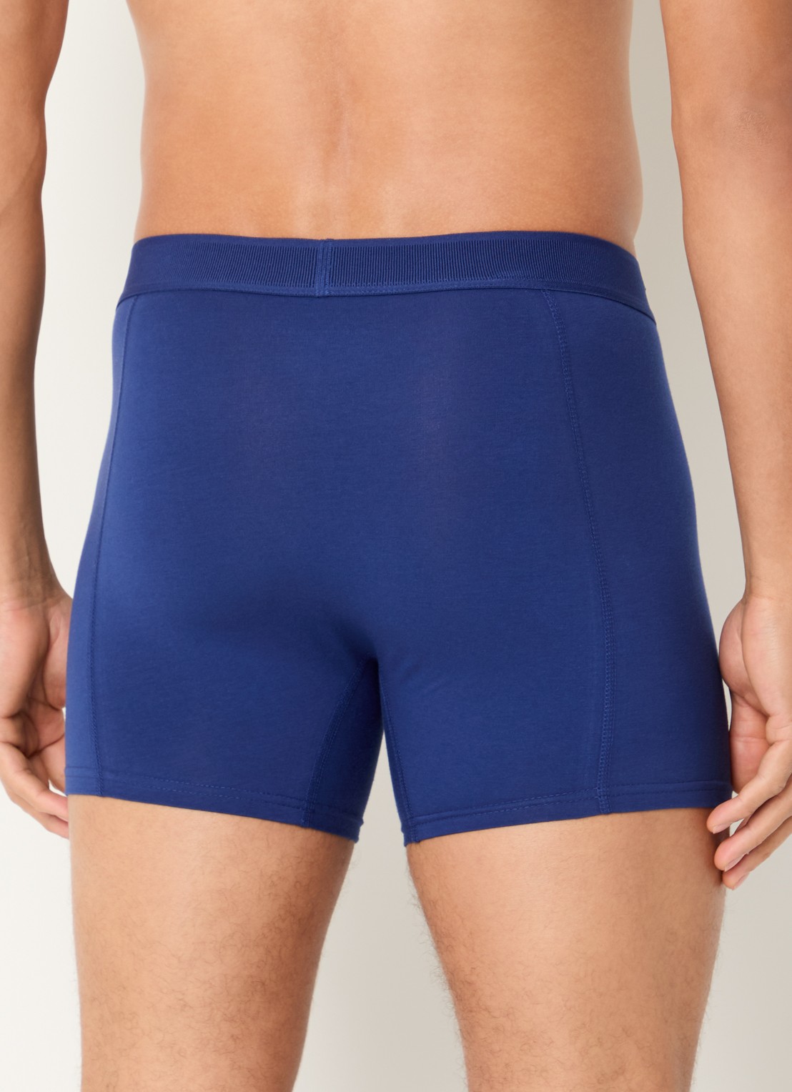 Björn Borg Boxershorts met logoband in 3-pack - achterkant 2 zwart