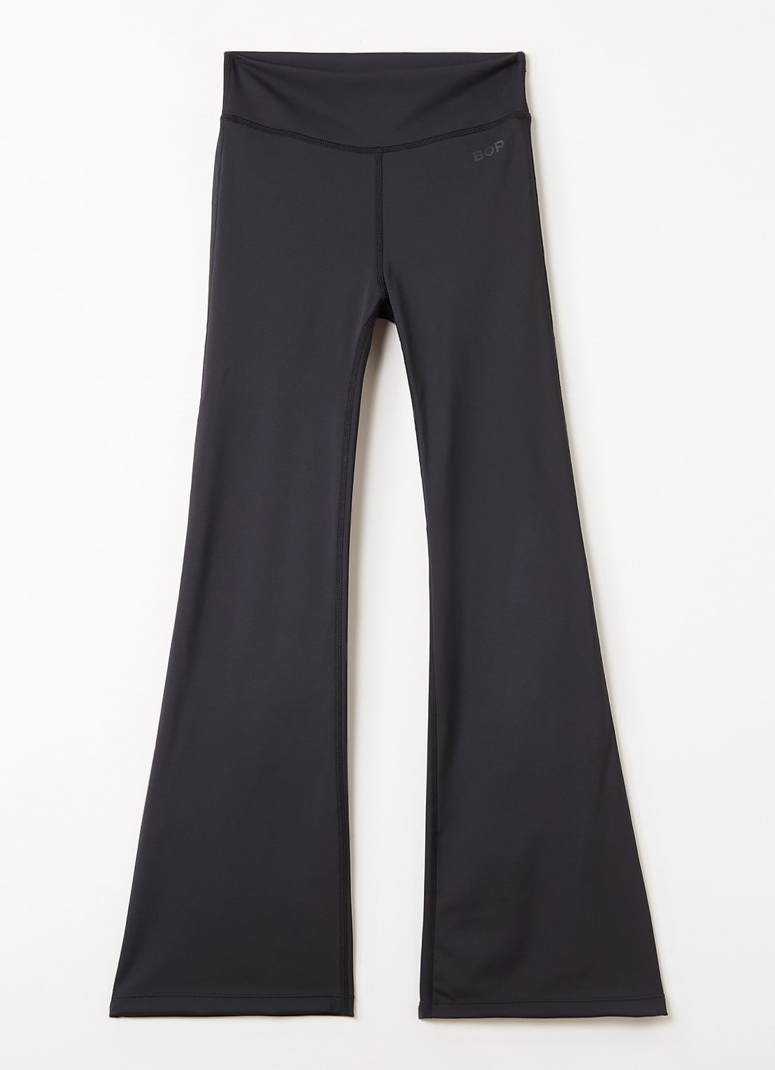 Björn Borg Flared fit legging met stretch - voorkant zwart