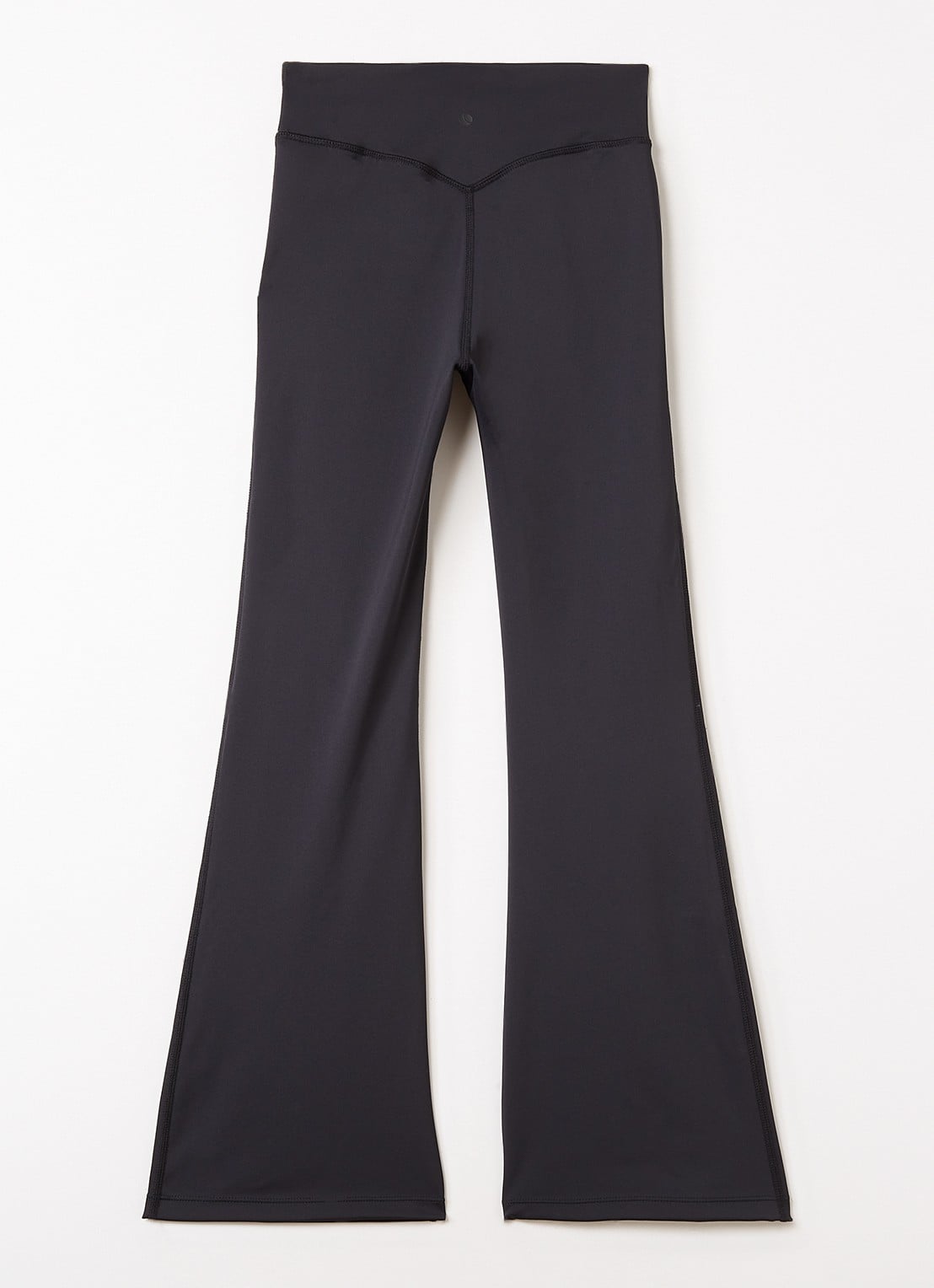 Björn Borg Flared fit legging met stretch - voorkant 2 zwart