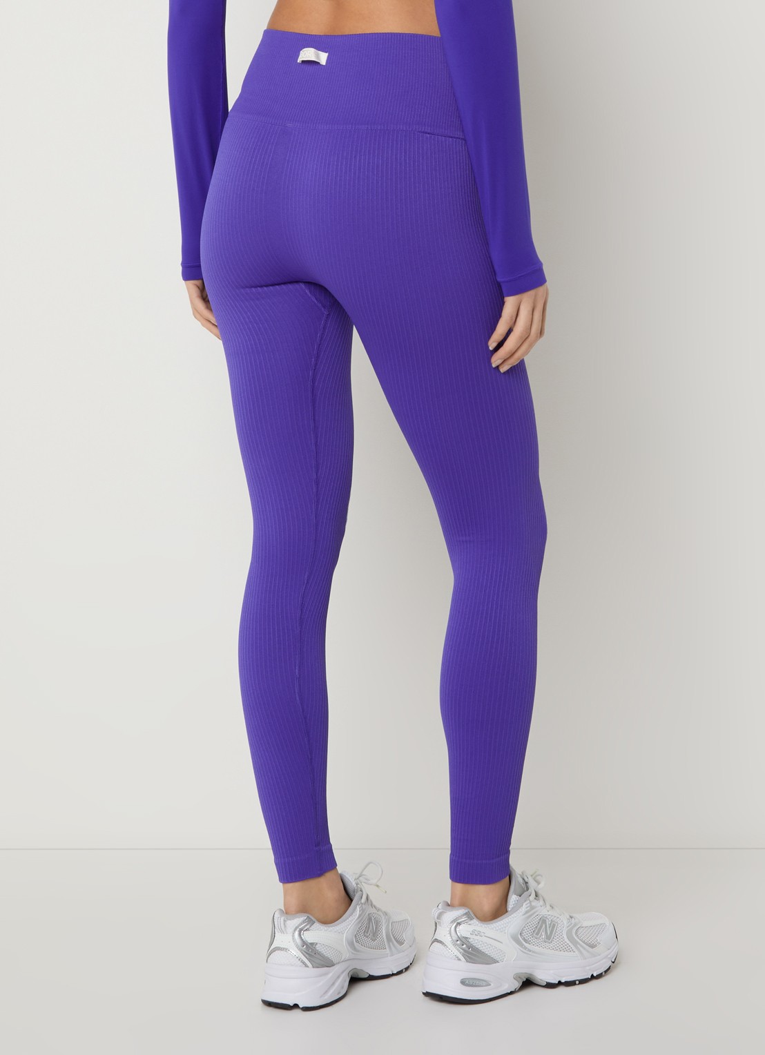 Björn Borg High waist trainingslegging - achterkant 5 kobaltblauw