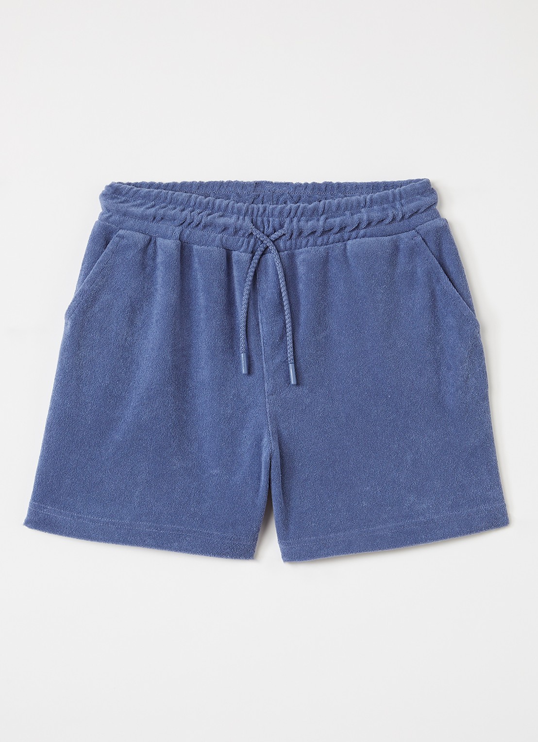 Björn Borg Loose fit korte broek van badstof - voorkant indigo