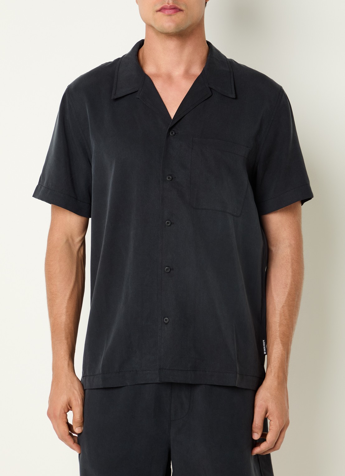 Björn Borg Overshirt met borstzak - detail 3 indigo