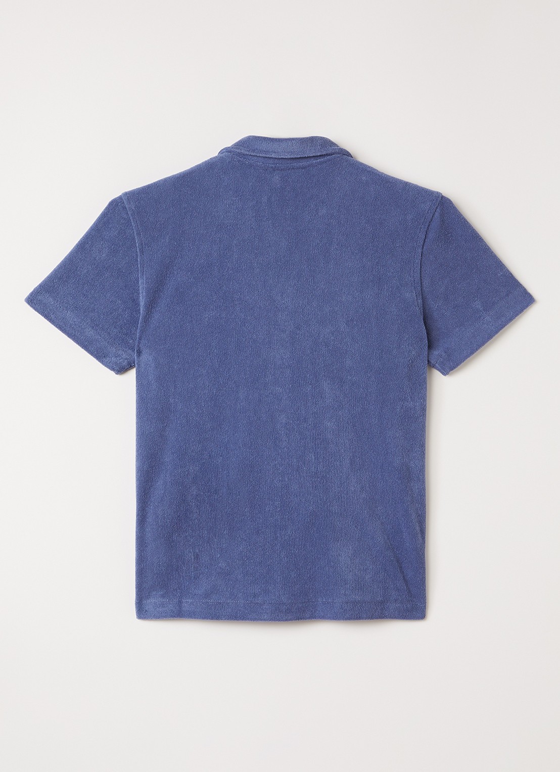 Björn Borg Polo van badstof - voorkant 2 indigo