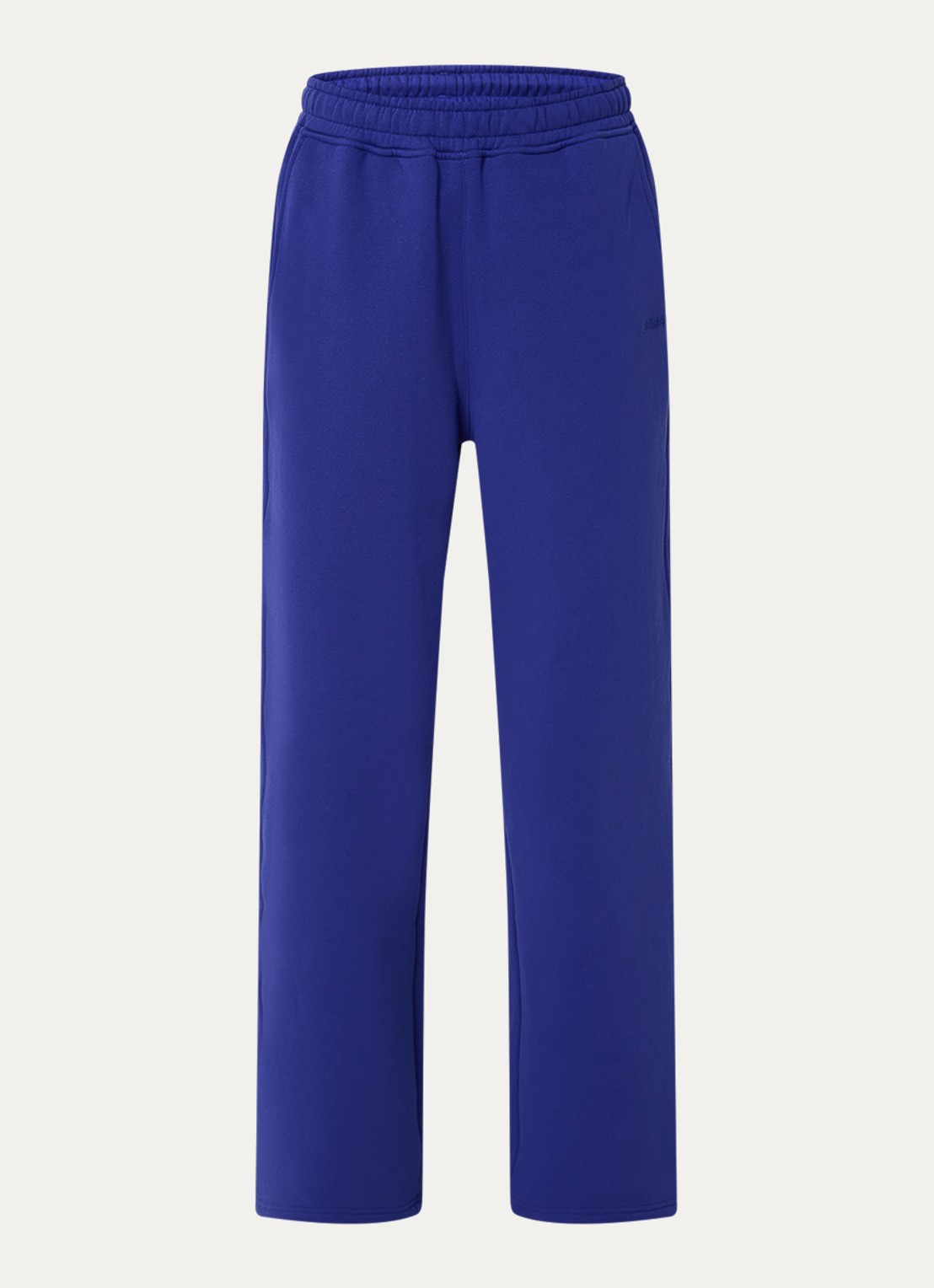 Björn Borg Studio high waist joggingbroek met logo - voorkant kobaltblauw