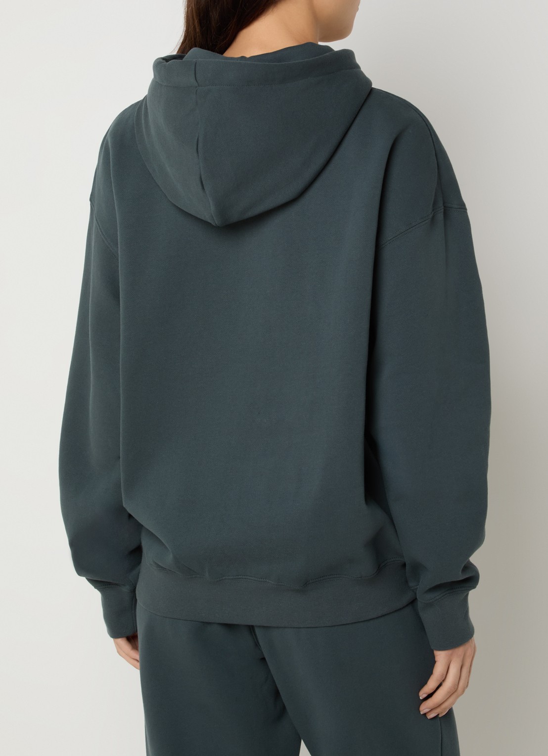 Björn Borg Studio hoodie met logo - achterkant groen