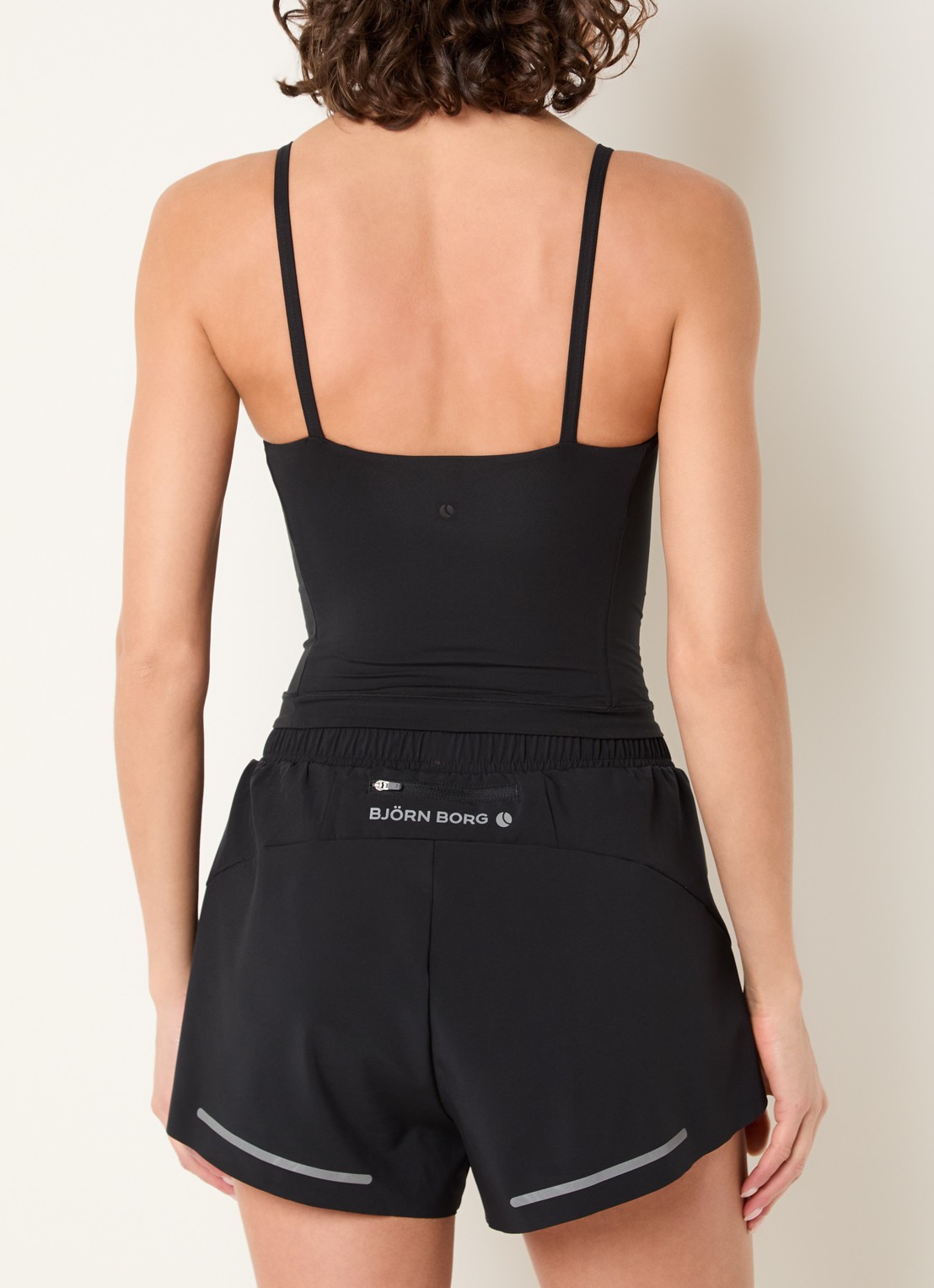 Björn Borg Studio singlet - achterkant zwart