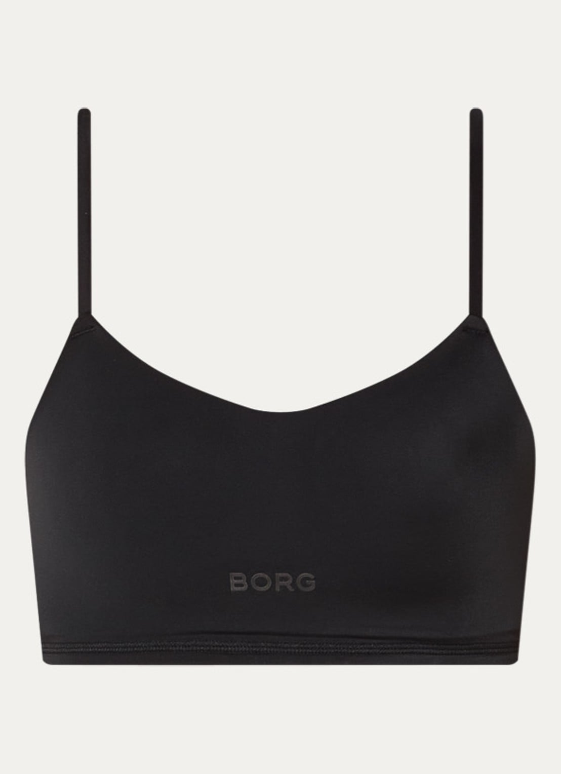 Björn Borg Studio sport bh met light support - voorkant zwart