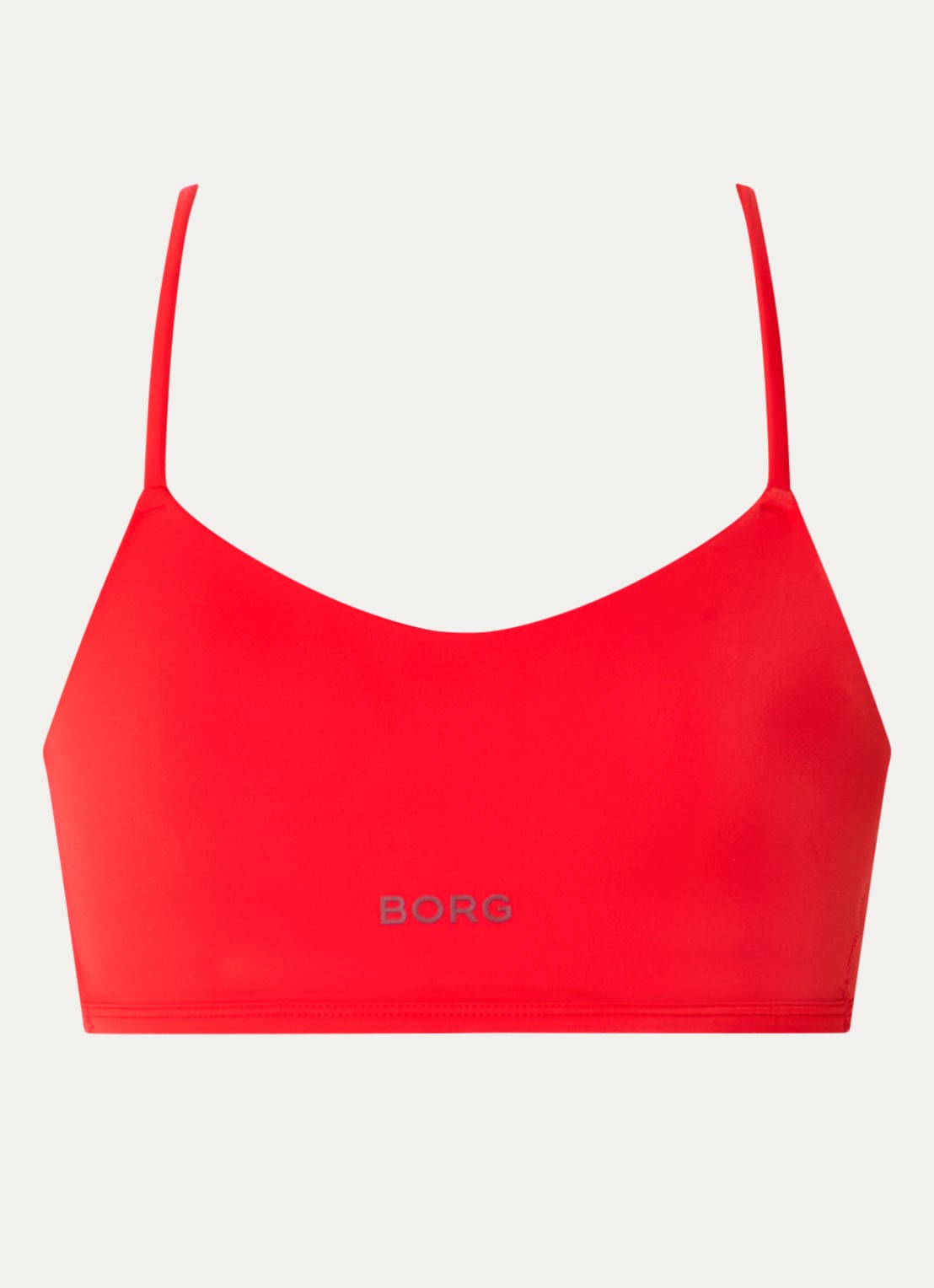 Björn Borg Studio sport bh met medium support - voorkant 2 rood