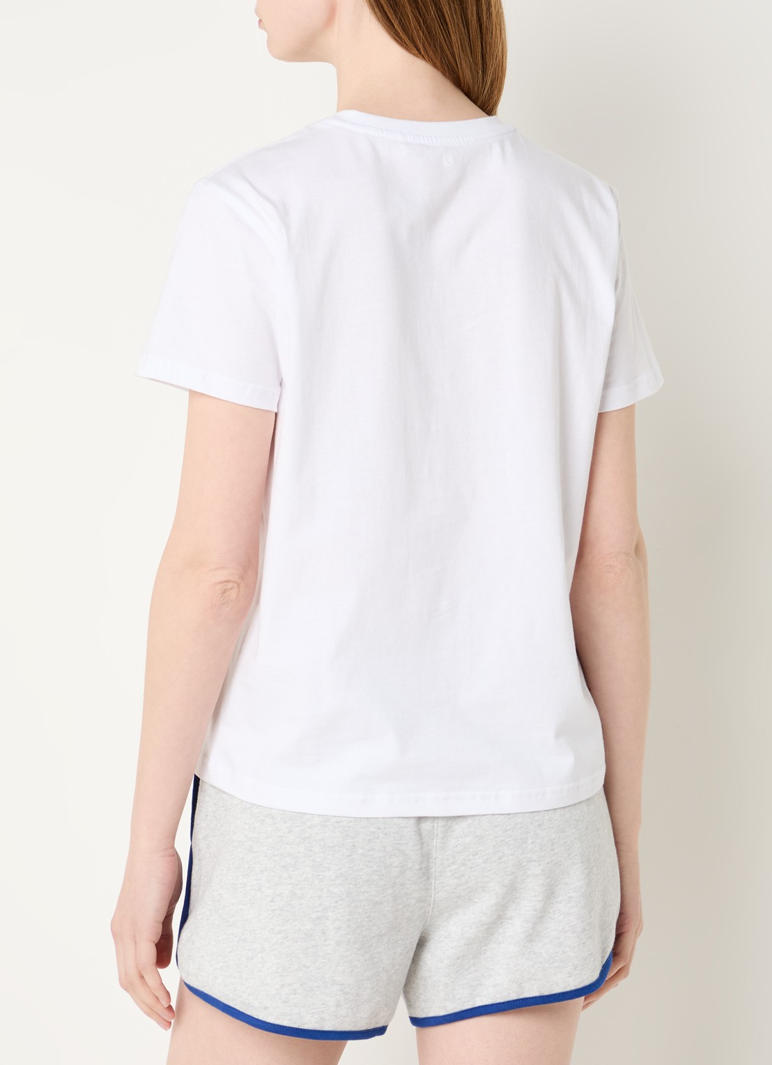 Björn Borg T-shirt met logoprint - achterkant 3 wit