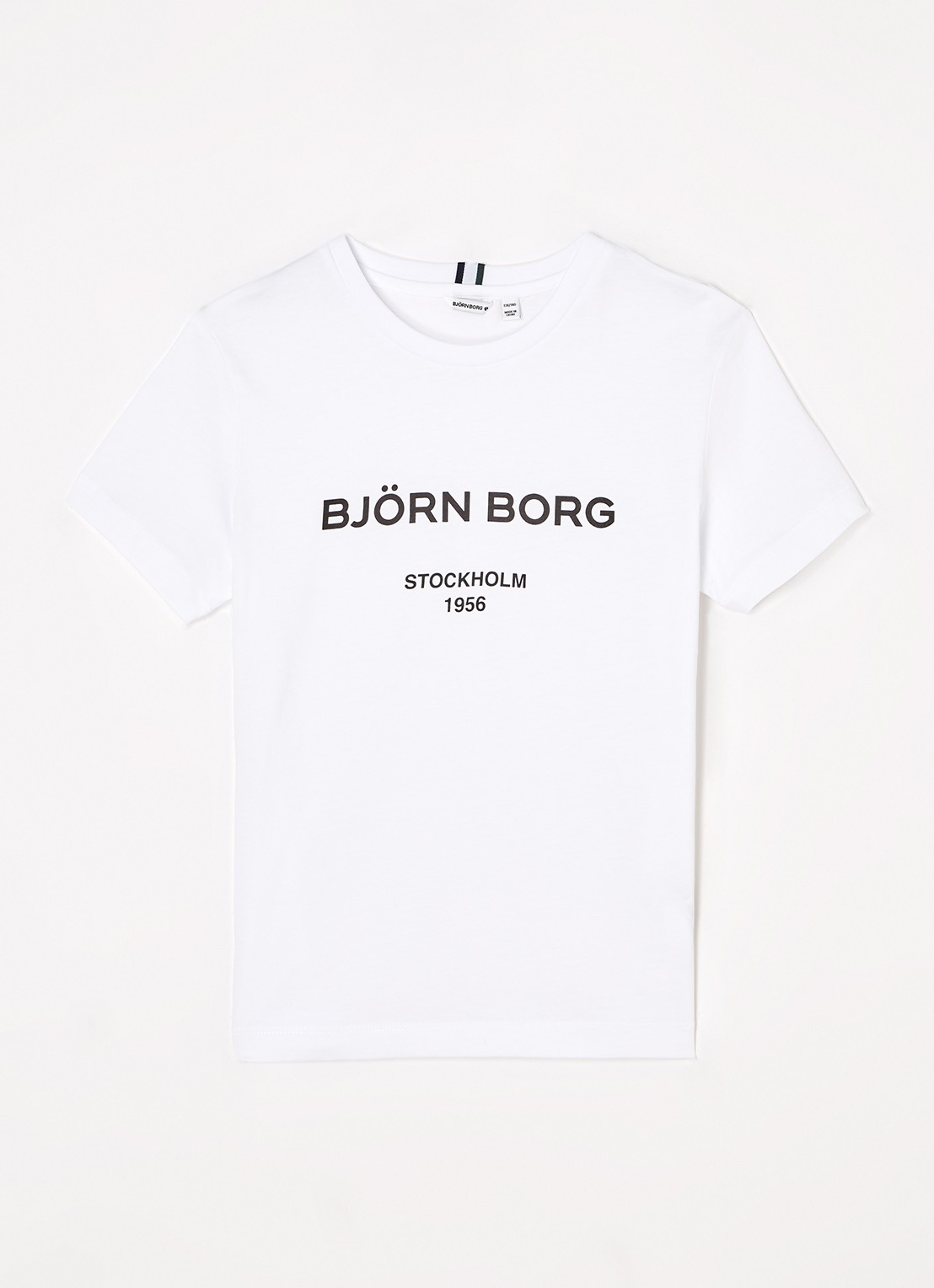 Björn Borg T-shirt met logoprint - voorkant wit