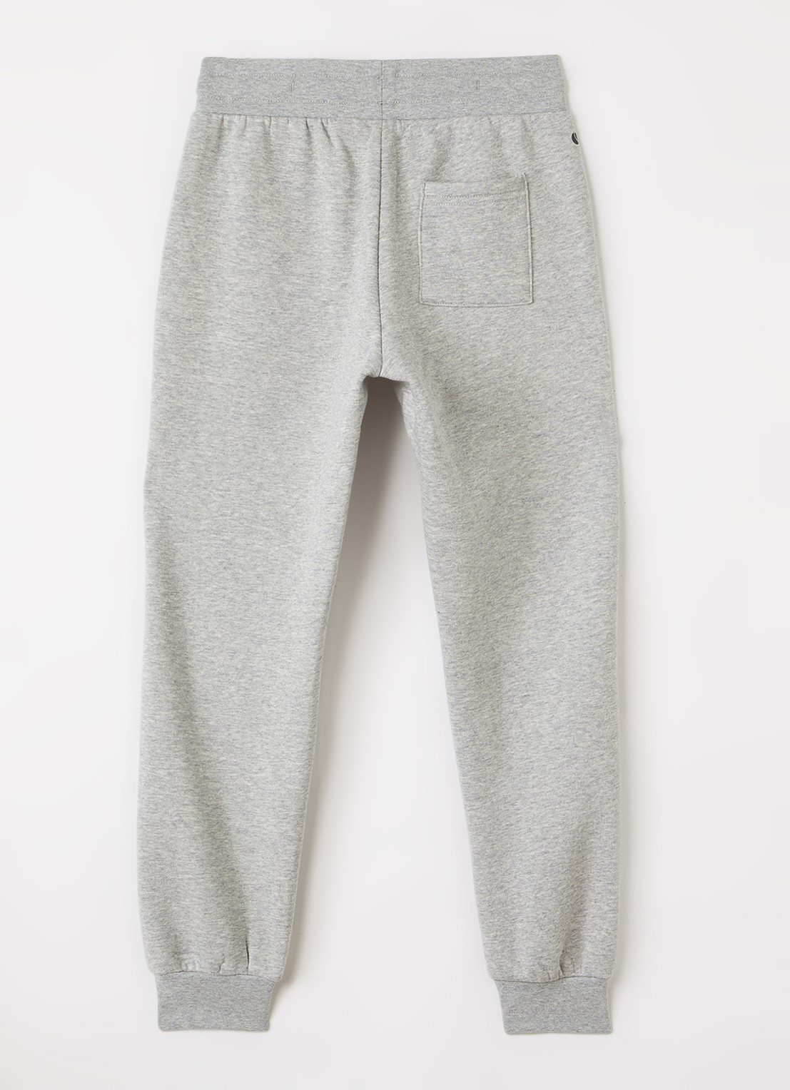 Björn Borg Tapered fit joggingbroek met logo - voorkant 2 grijsmele