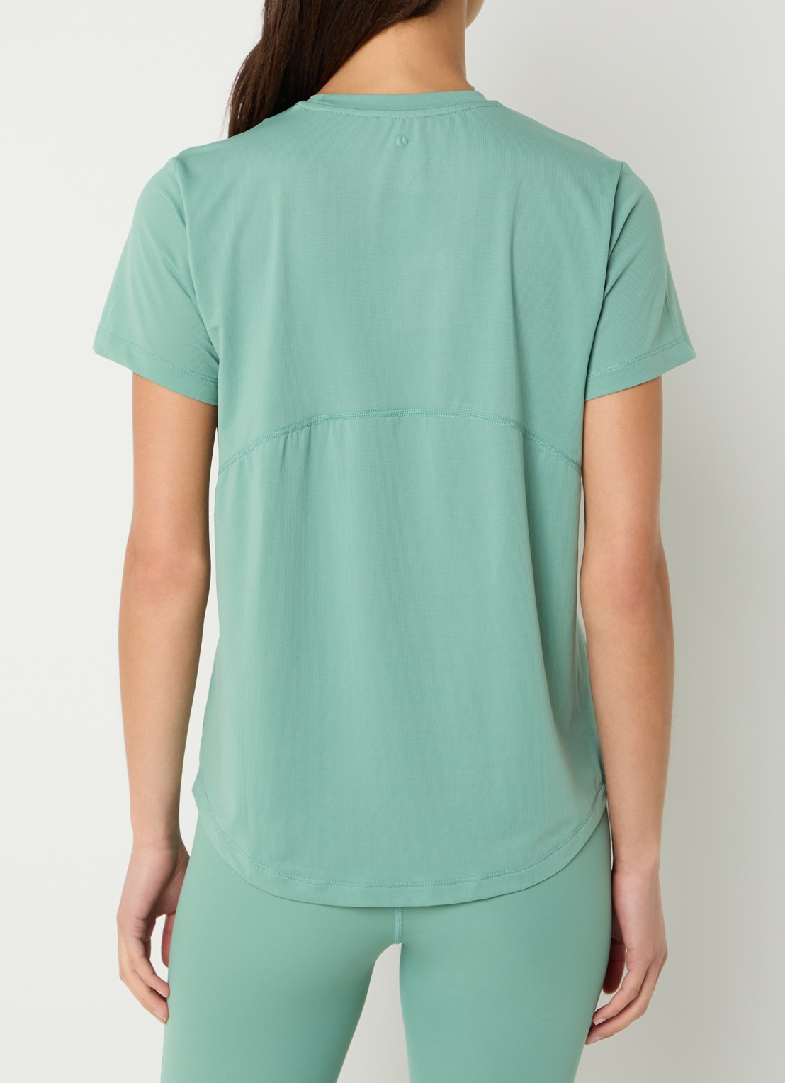 Björn Borg Trainings T-shirt met logo - achterkant 4 mint