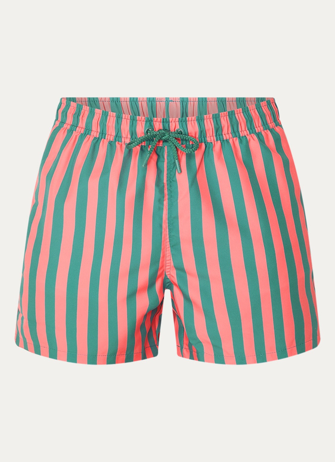 Björn Borg Zwemshort met print - voorkant 2 donkergroen