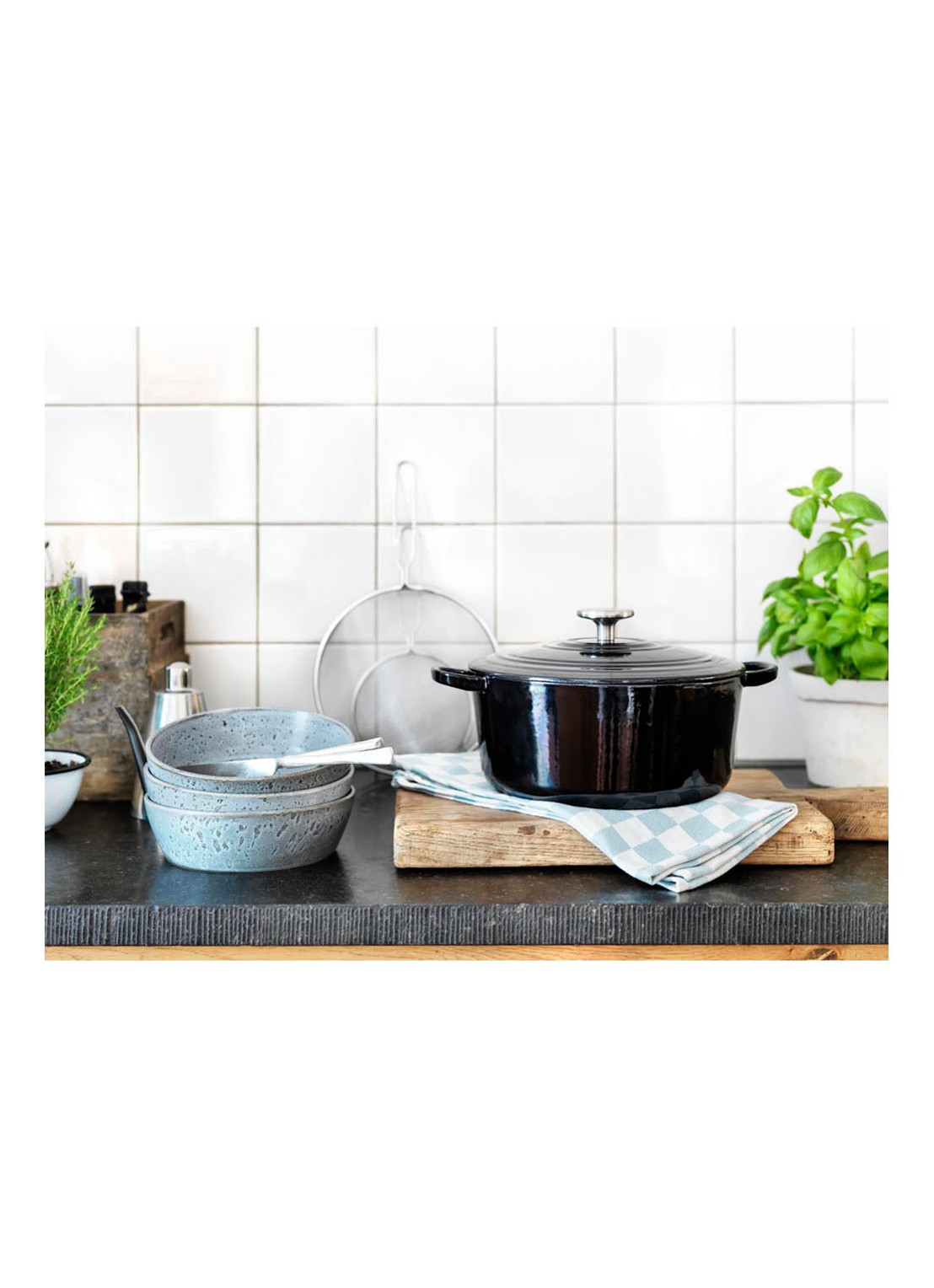 BK Bourgogne braadpan 20 cm - voorkant 7 zwart