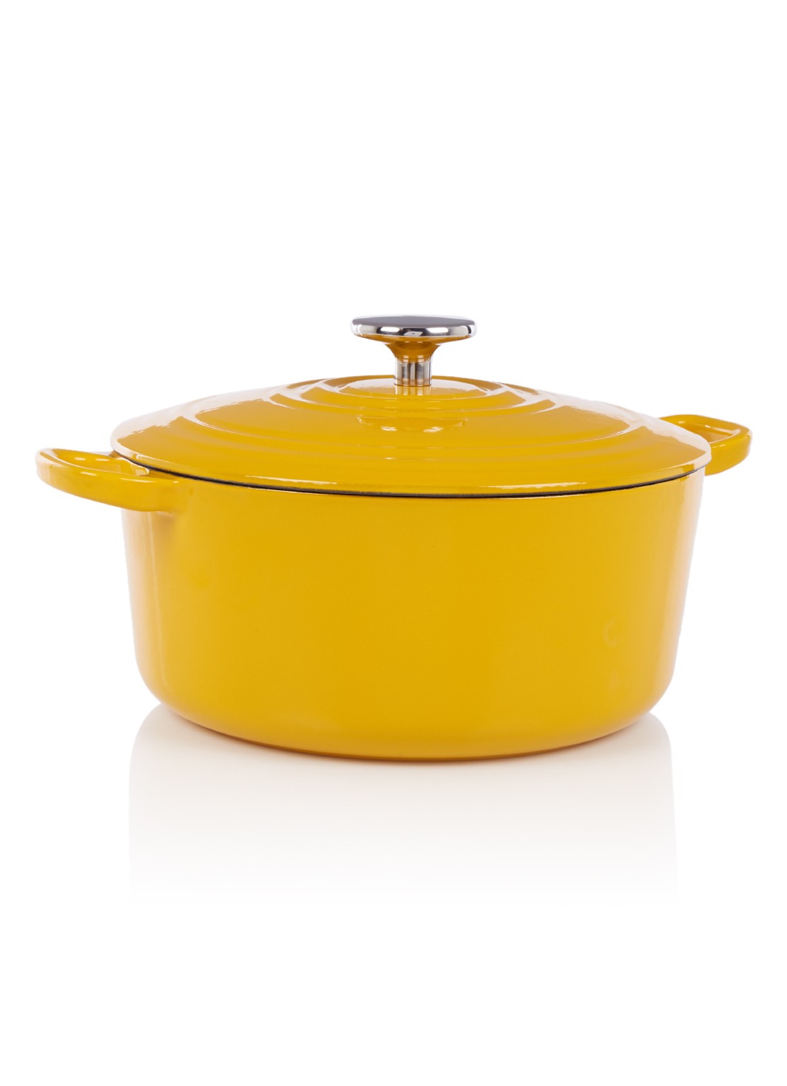BK Bourgogne braadpan Ø24 cm - voorkant geel