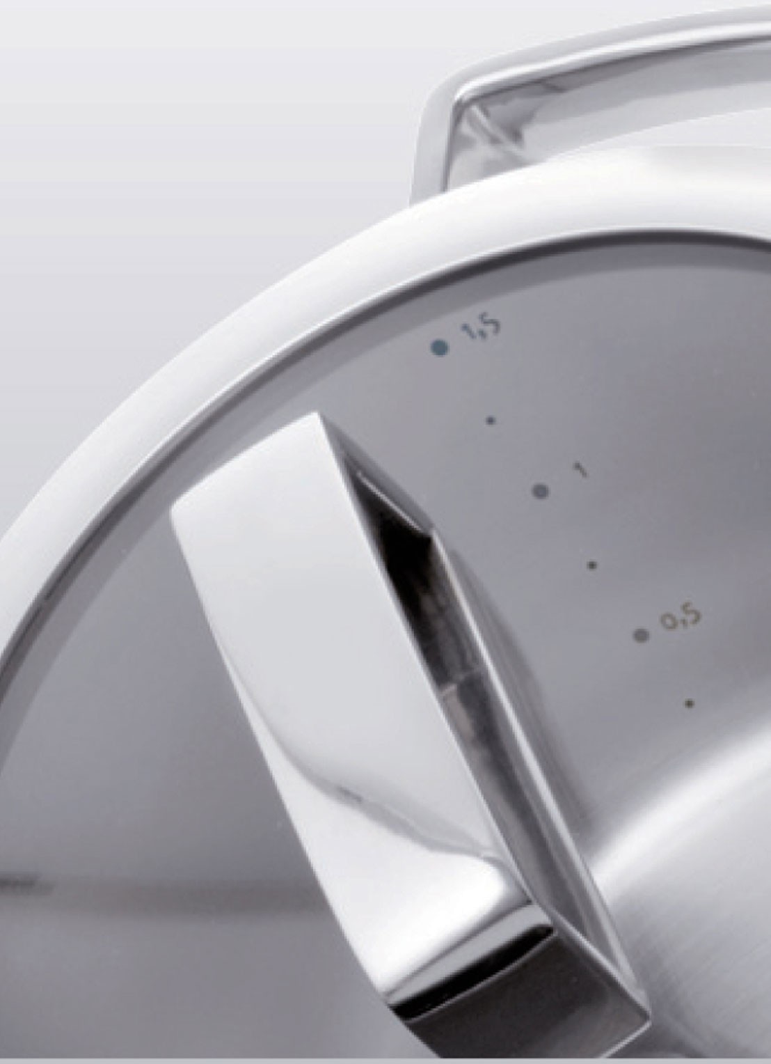 BK Conical Deluxe pannenset 4-delig - detail 3 zilver