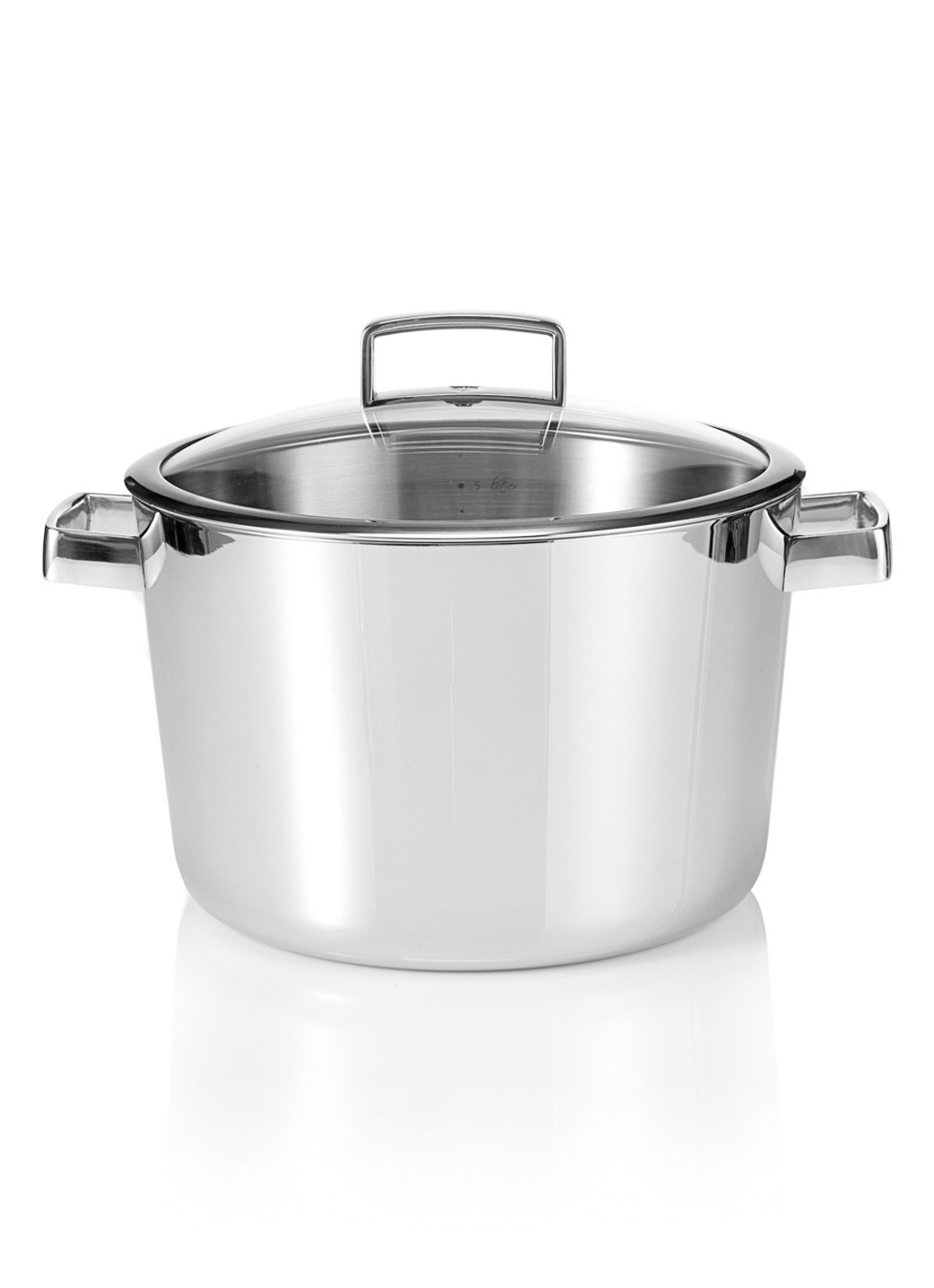 BK Conical Deluxe soeppan Ø24 cm - voorkant 3 zilver