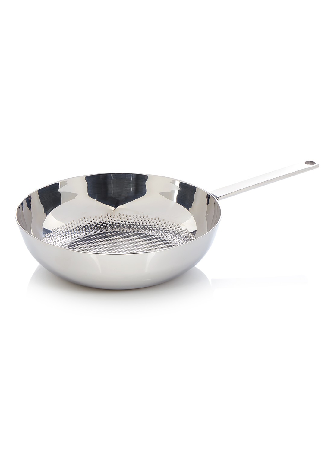 BK Conical Deluxe wokpan Ø30 cm - voorkant zilver