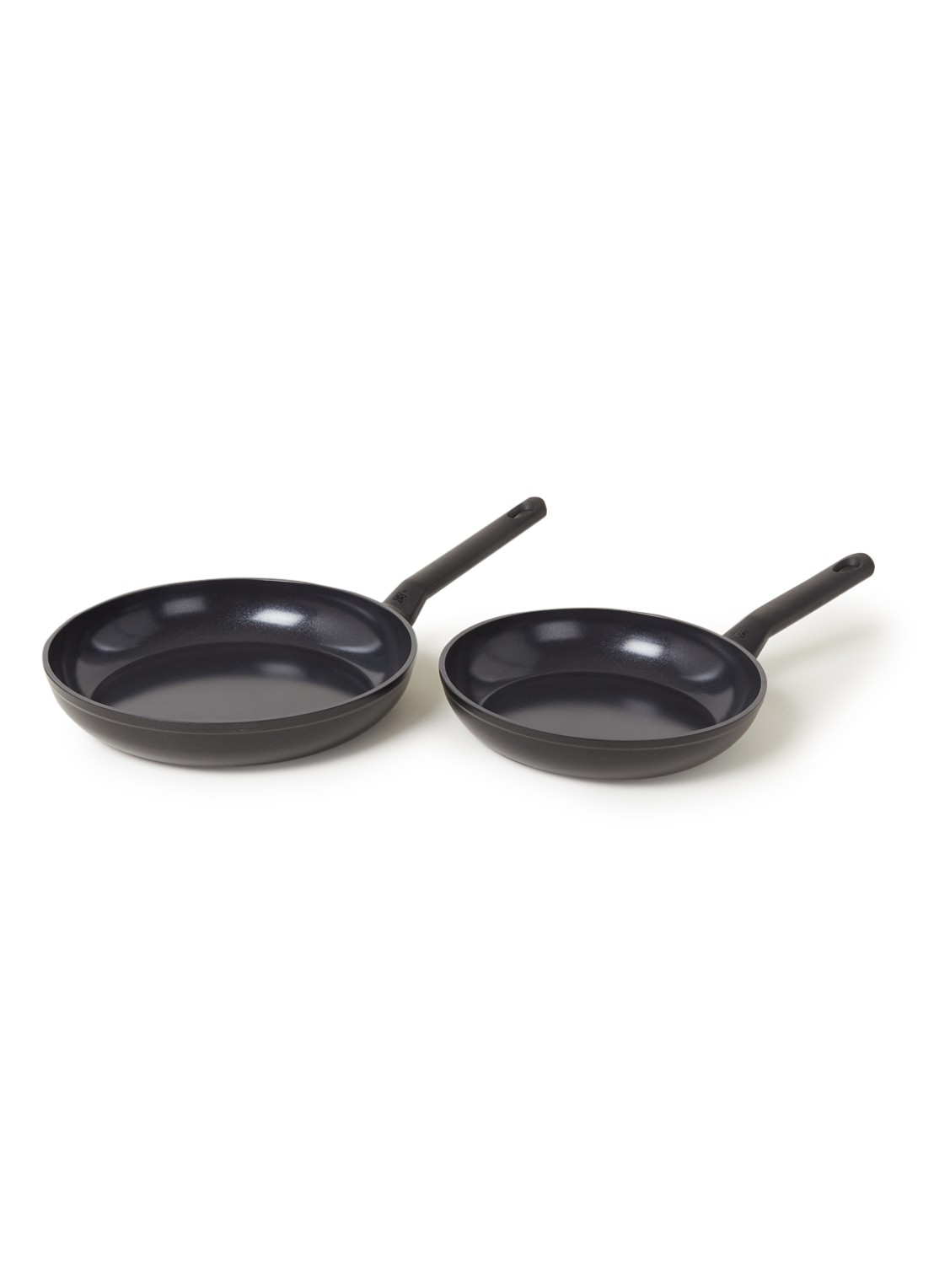 BK Easy Induction koekenpanset 2-delig - voorkant zwart