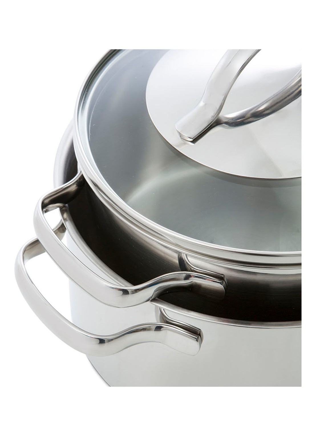 BK Essentials pannenset 4-delig - detail 7 zilver