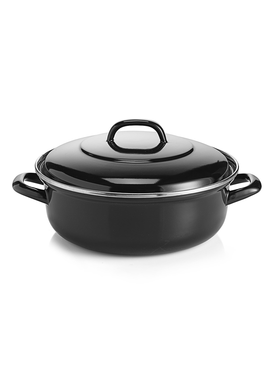BK Fortalit braadpan Ø24 cm - voorkant 7 zwart