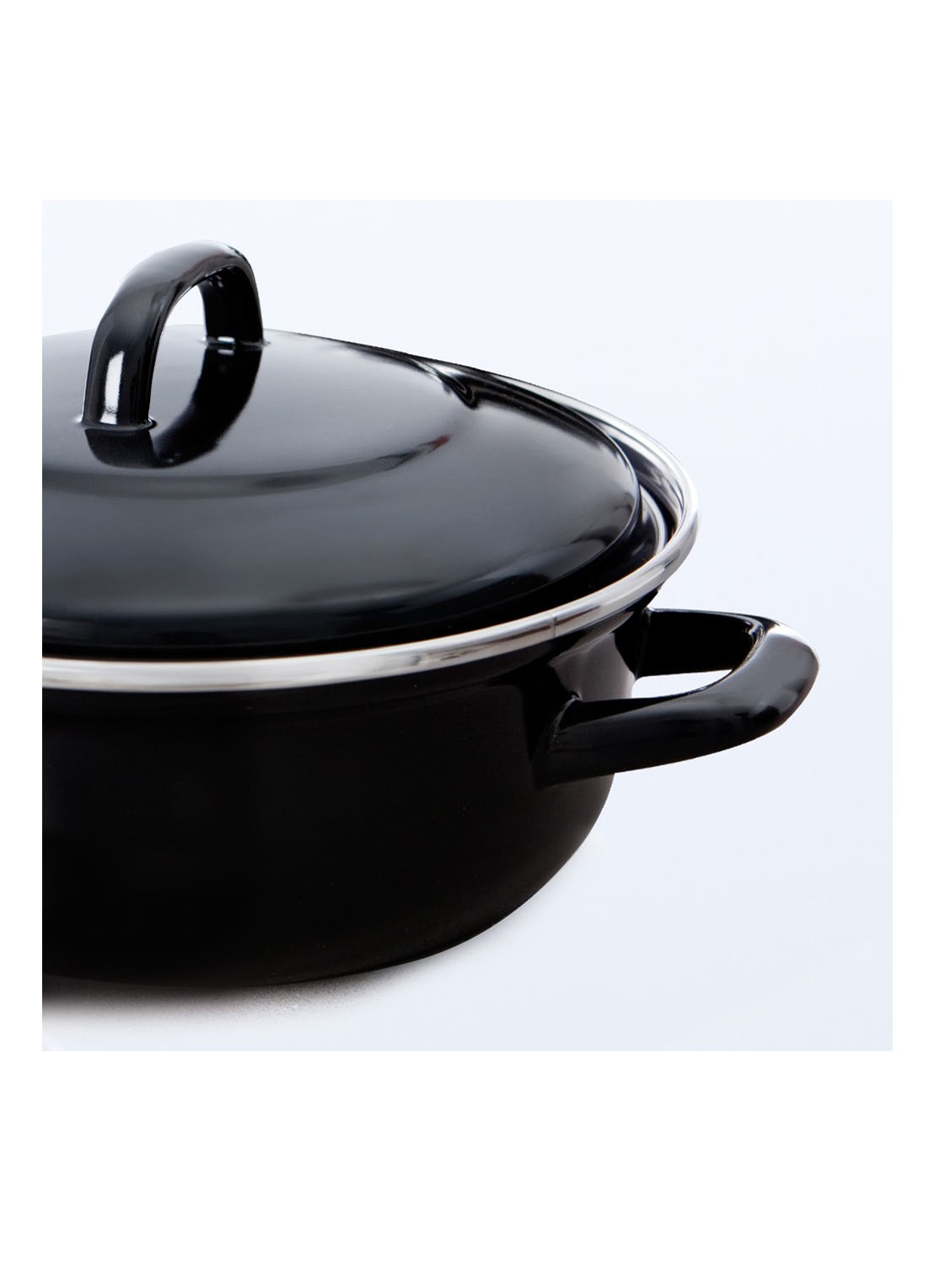BK Fortalit braadpan Ø28 cm - detail 4 zwart