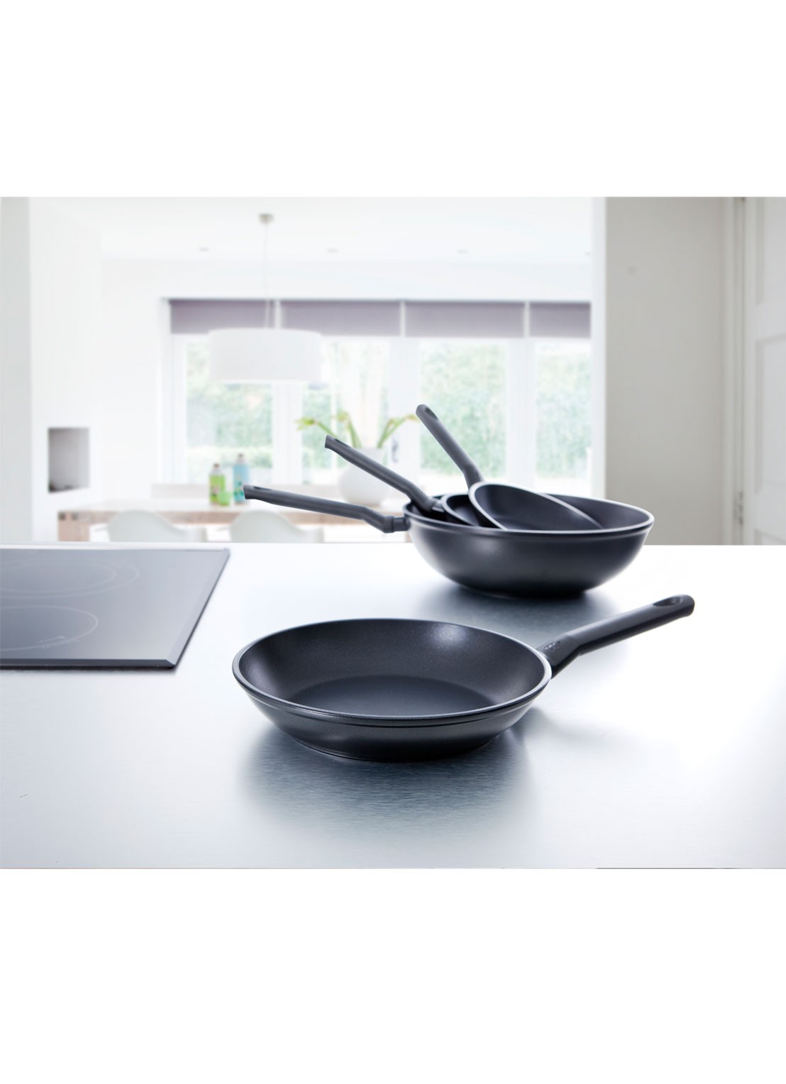 BK Koekenpan Easy Induction 26 cm - voorkant 3 zwart