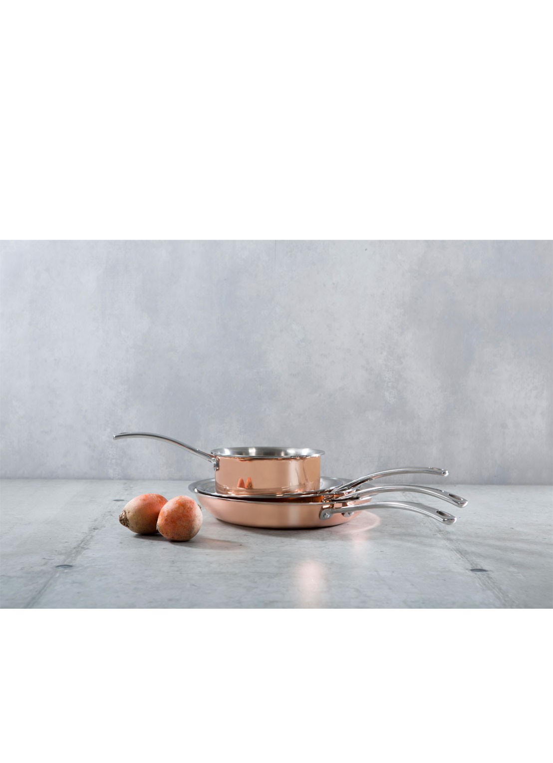 BK New Vintage koekenpan 20 cm - voorkant 2 koper