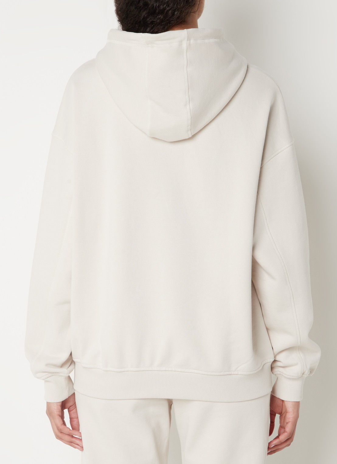 Black Bananas Eclipse hoodie met logo - achterkant 3 zand