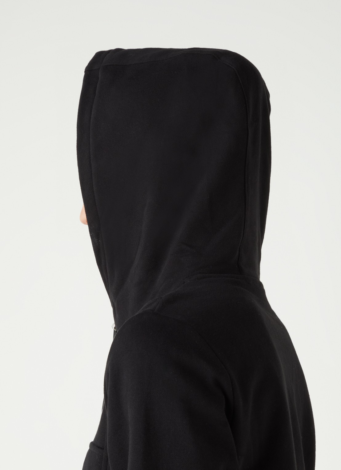 Black Bananas Hoodie met steekzakken en logoborduring - detail 5 zwart