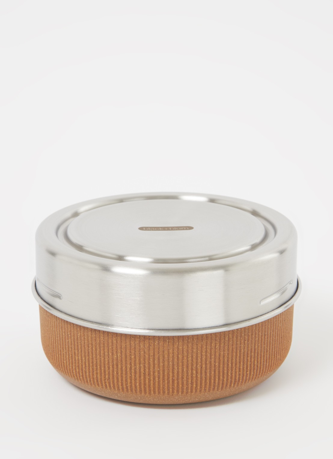 Black + Blum glazen lunchbox  - voorkant 3 zilver