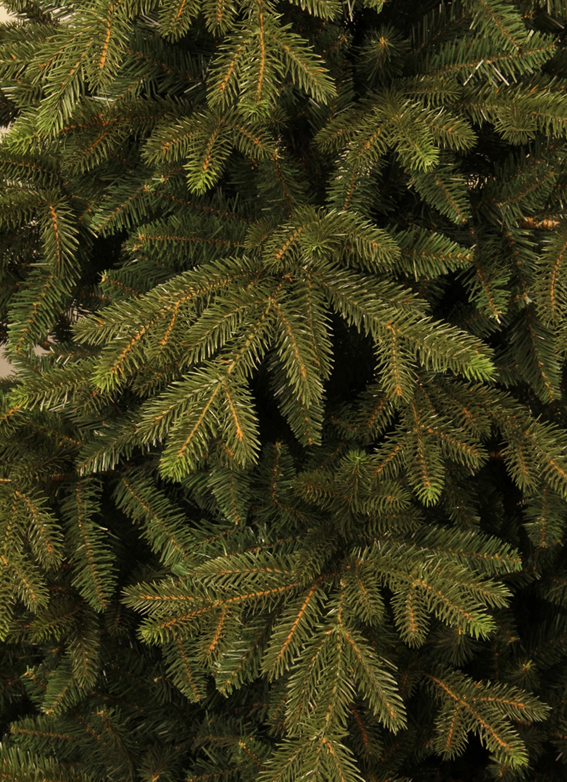 Black box Macallan kunstkerstboom met LED verlichting 230 cm - achterkant 5 groen