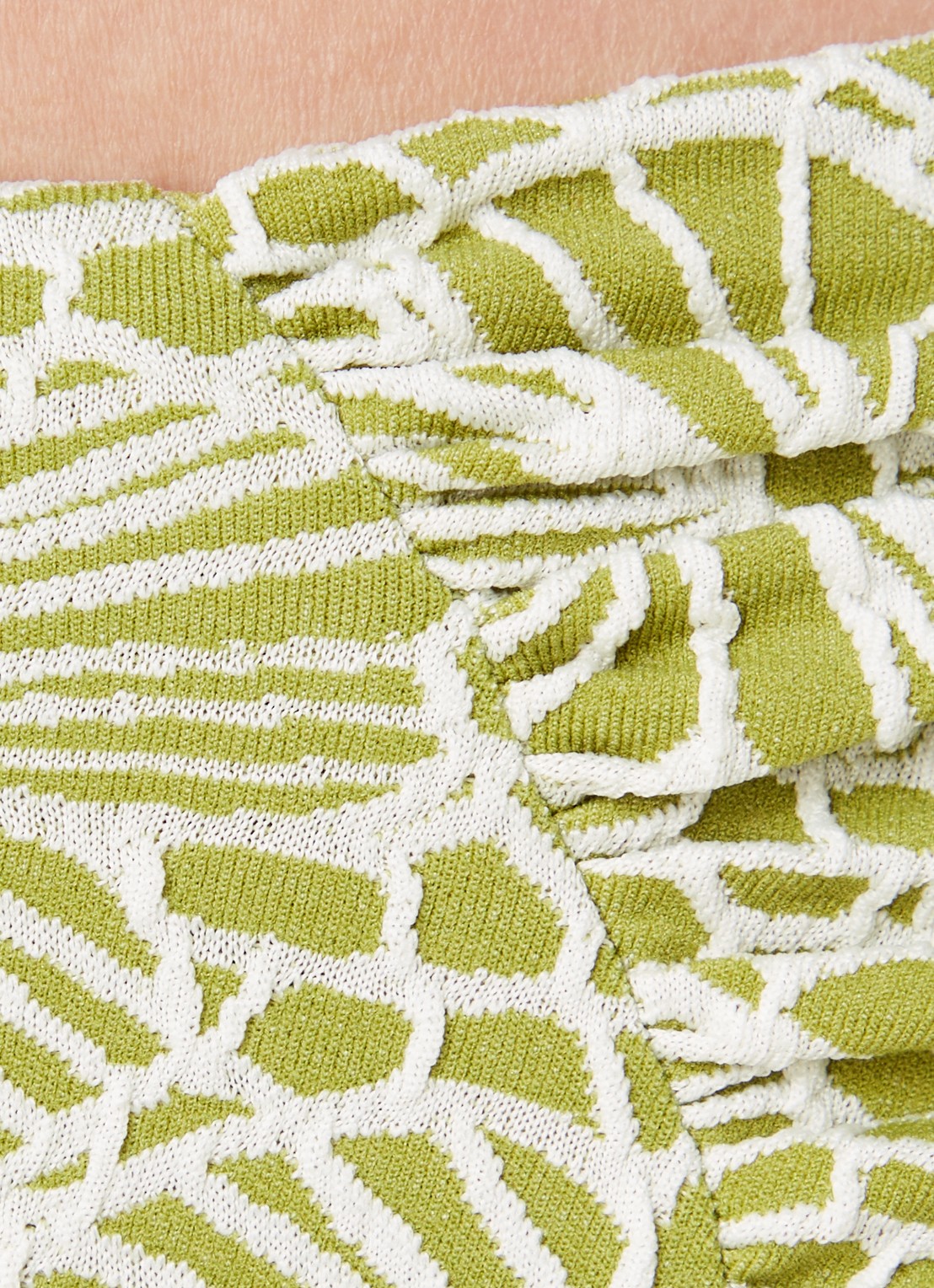 Blackbough Swim Audrey bikinislip met print - detail 5 mosgroen