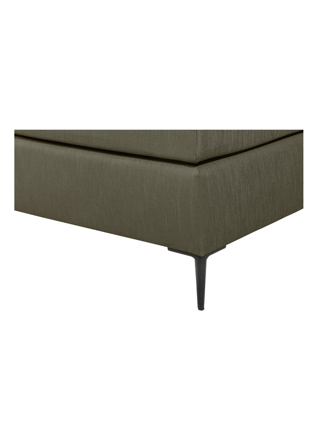 Bloemendaal Capri boxspring combinatie inclusief matras en topper - detail 2 olijfgroen