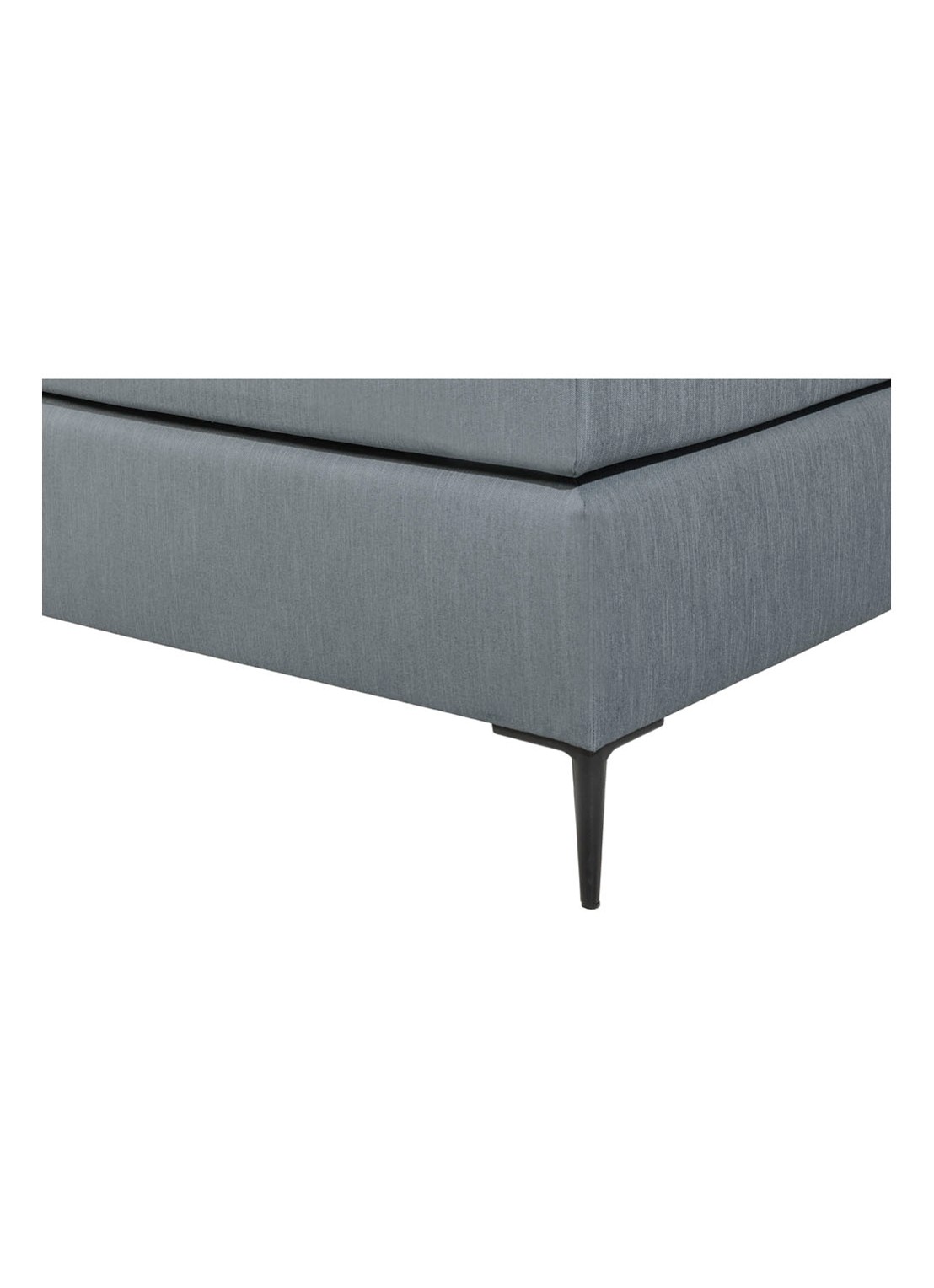 Bloemendaal Capri boxspring combinatie inclusief matras en topper - detail 2 staalblauw