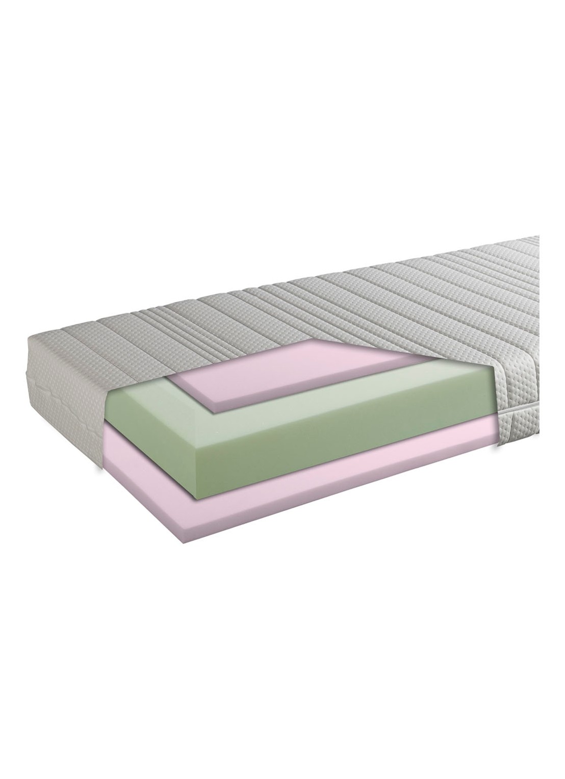 Bloemendaal Matras van  katoen - detail 4 wit