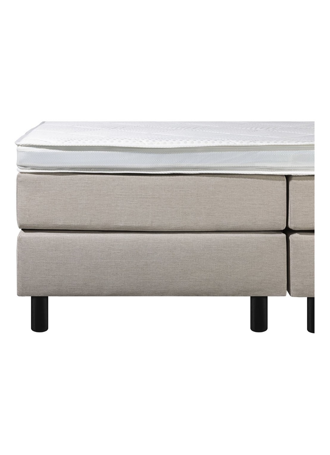 Bloemendaal  topper matras    - detail 2 wit