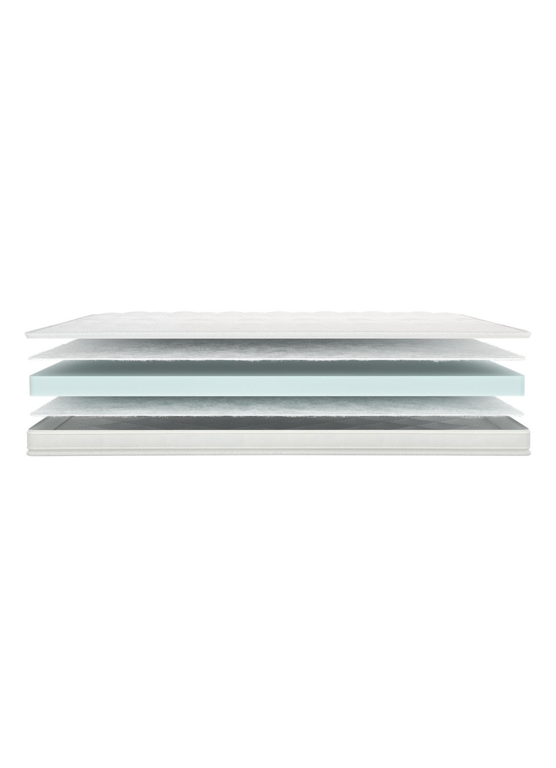 Bloemendaal  topper matras    - detail 4 wit