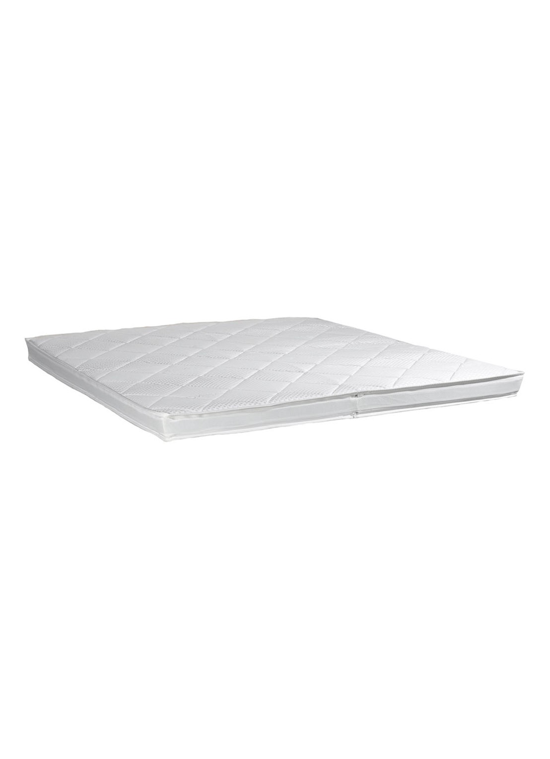 Bloemendaal  topper matras    - voorkant 6 wit