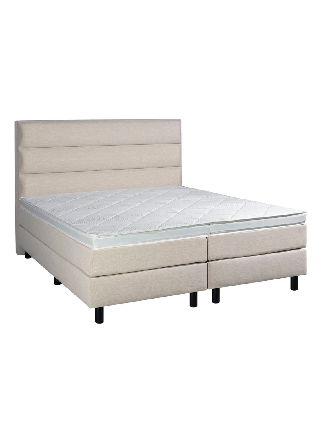 Bloemendaal  topper matras    - voorkant 7 wit