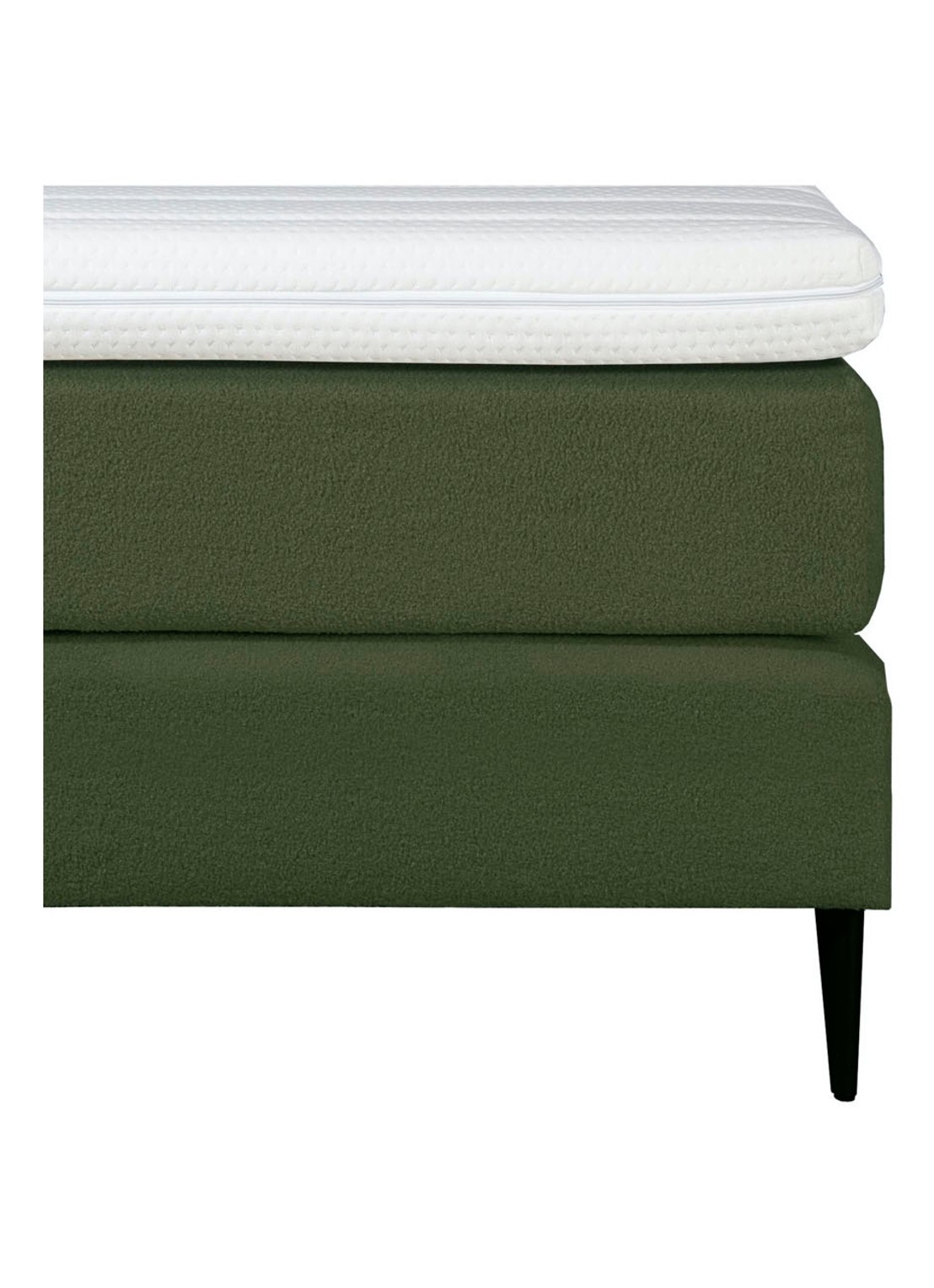 Bloemendaal Treviso boxspring combinatie inclusief matras en topper    - detail 4 groen