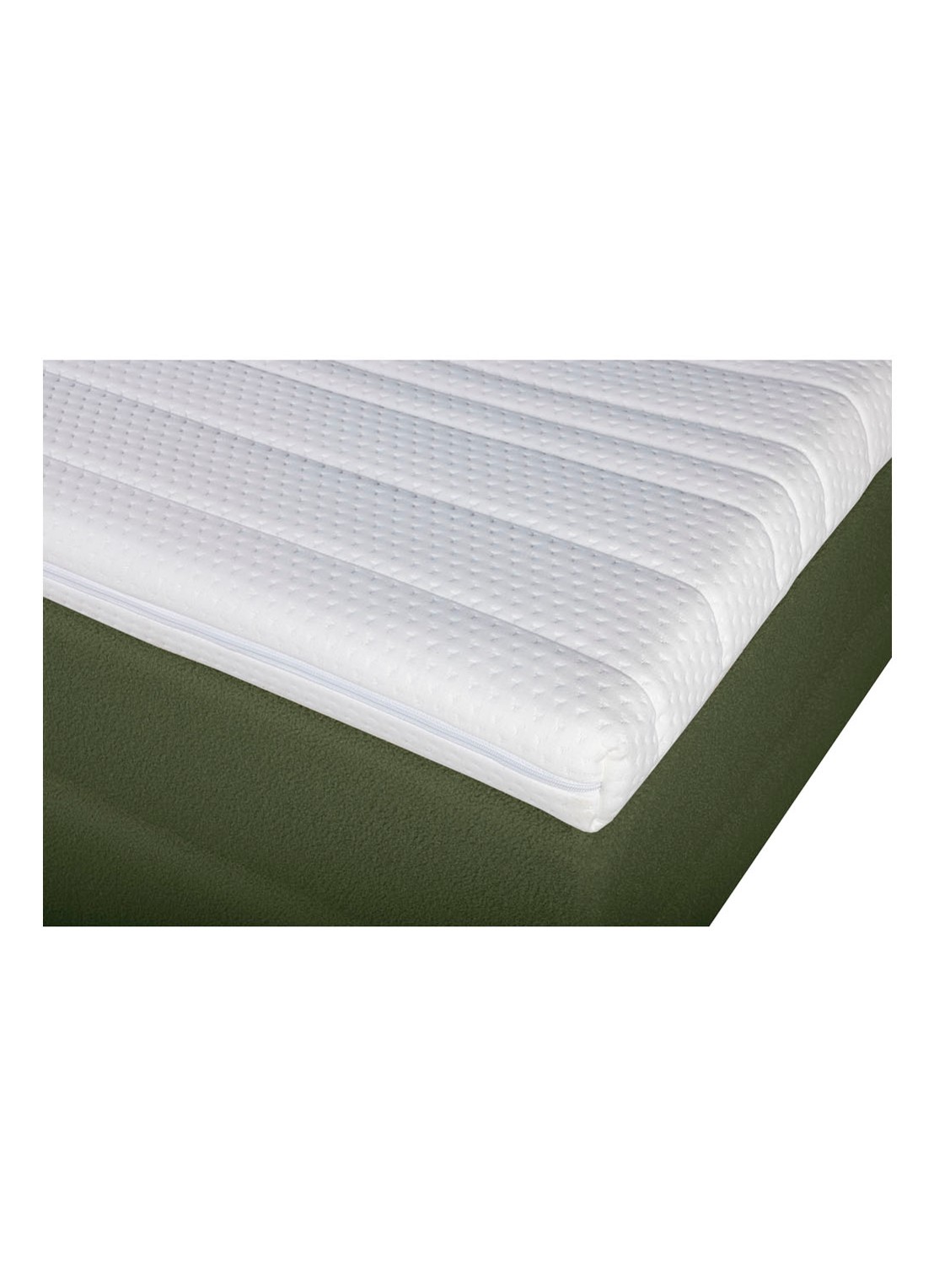 Bloemendaal Treviso boxspring combinatie inclusief matras en topper    - detail 5 groen