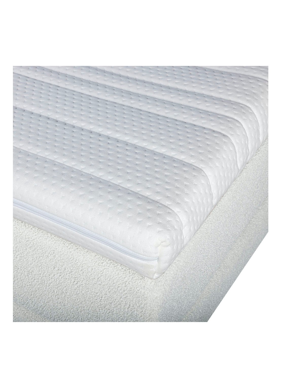 Bloemendaal Treviso eenpersoons boxspring combinatie inclusief matras en topper - detail 2 wit